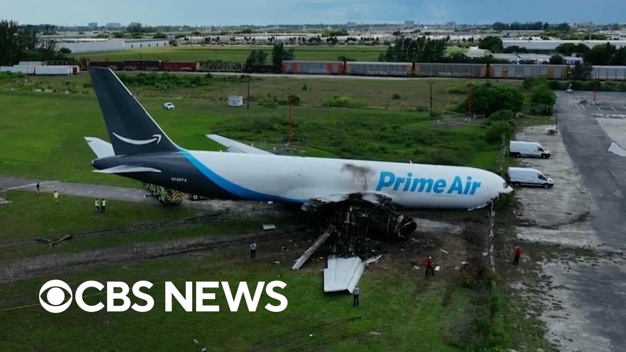 NTSB releases footage of Miami cargo plane crash site (Video) NTSB releases footage of Miami cargo plane crash site (Video)
