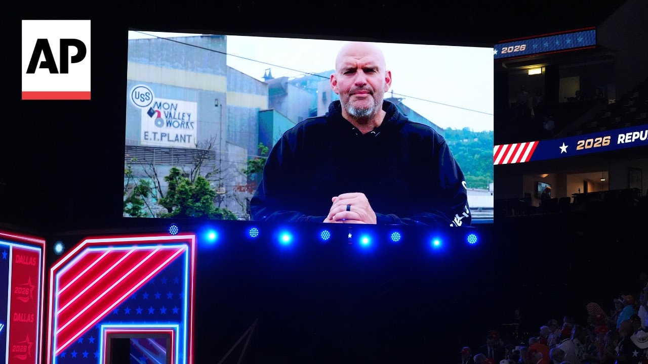 John Fetterman praises Dave McCormick at the Republican midterm convention (Video)