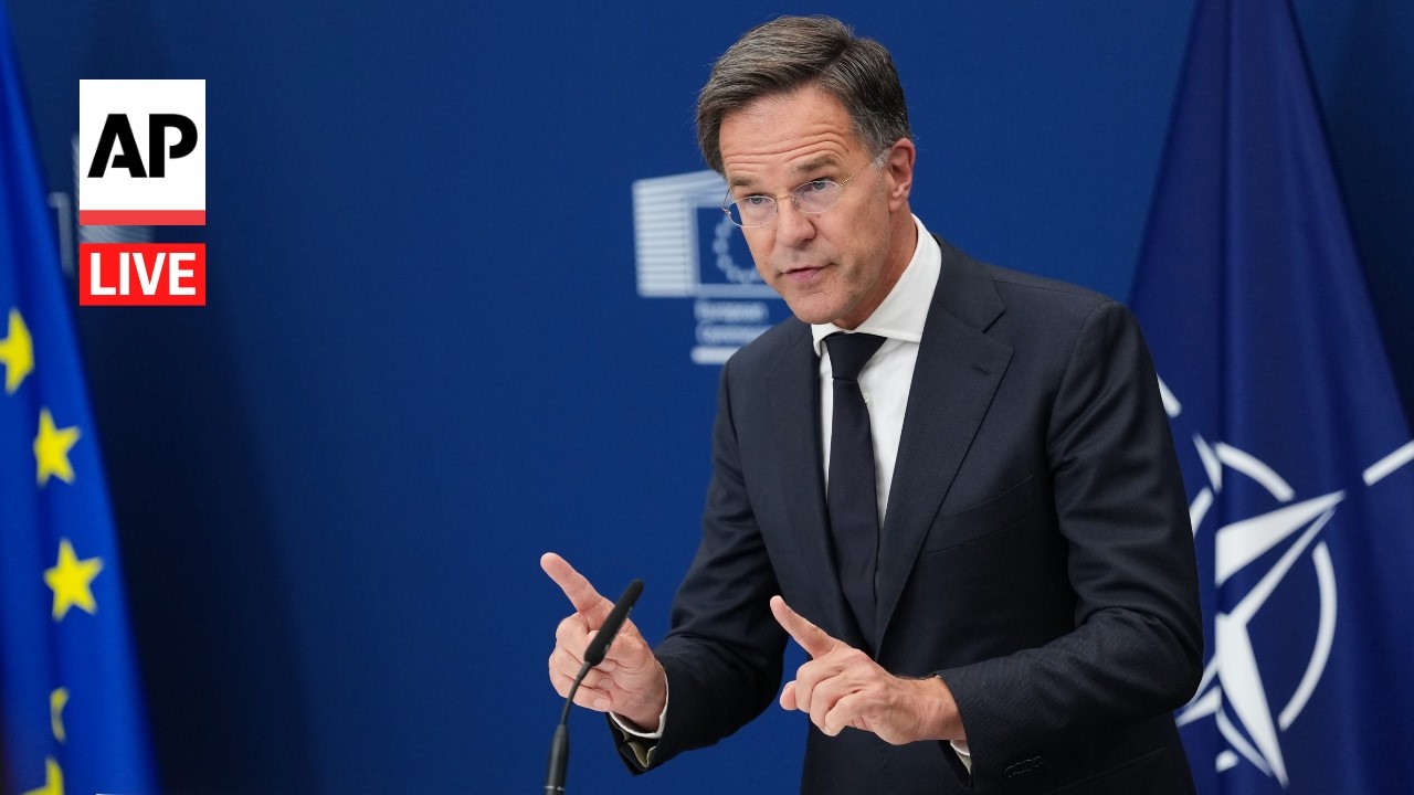 LIVE: NATO Secretary-General Mark Rutte delivers keynote address (Video)