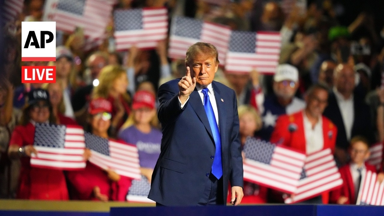 LIVE: Trump and JD Vance deliver speeches at the Republican midterm convention (Video)
