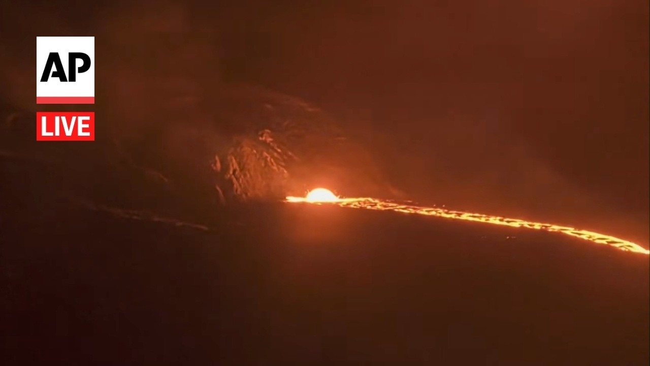 Kilauea volcano LIVE: Eruption in Hawaii (Video)