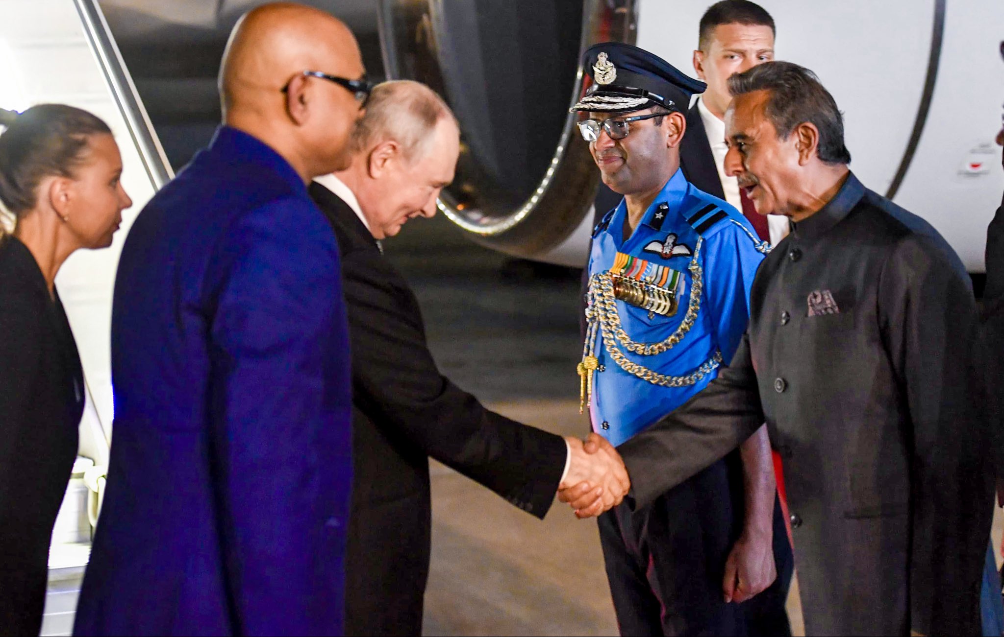Putin arrives in Delhi for BRICS Summit, set to hold talks with PM Modi today Putin arrives in Delhi for BRICS Summit, set to hold talks with PM Modi today