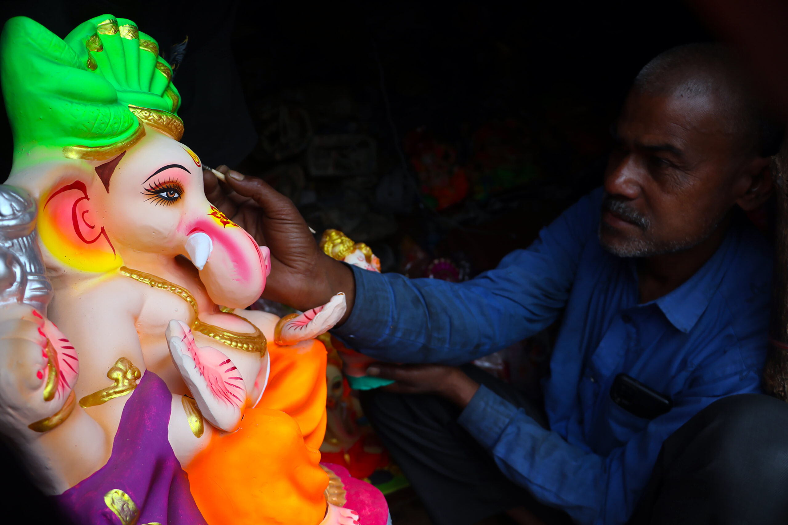 Shimla: Ganesh idol preparations #Gallery Shimla: Ganesh idol preparations #Gallery