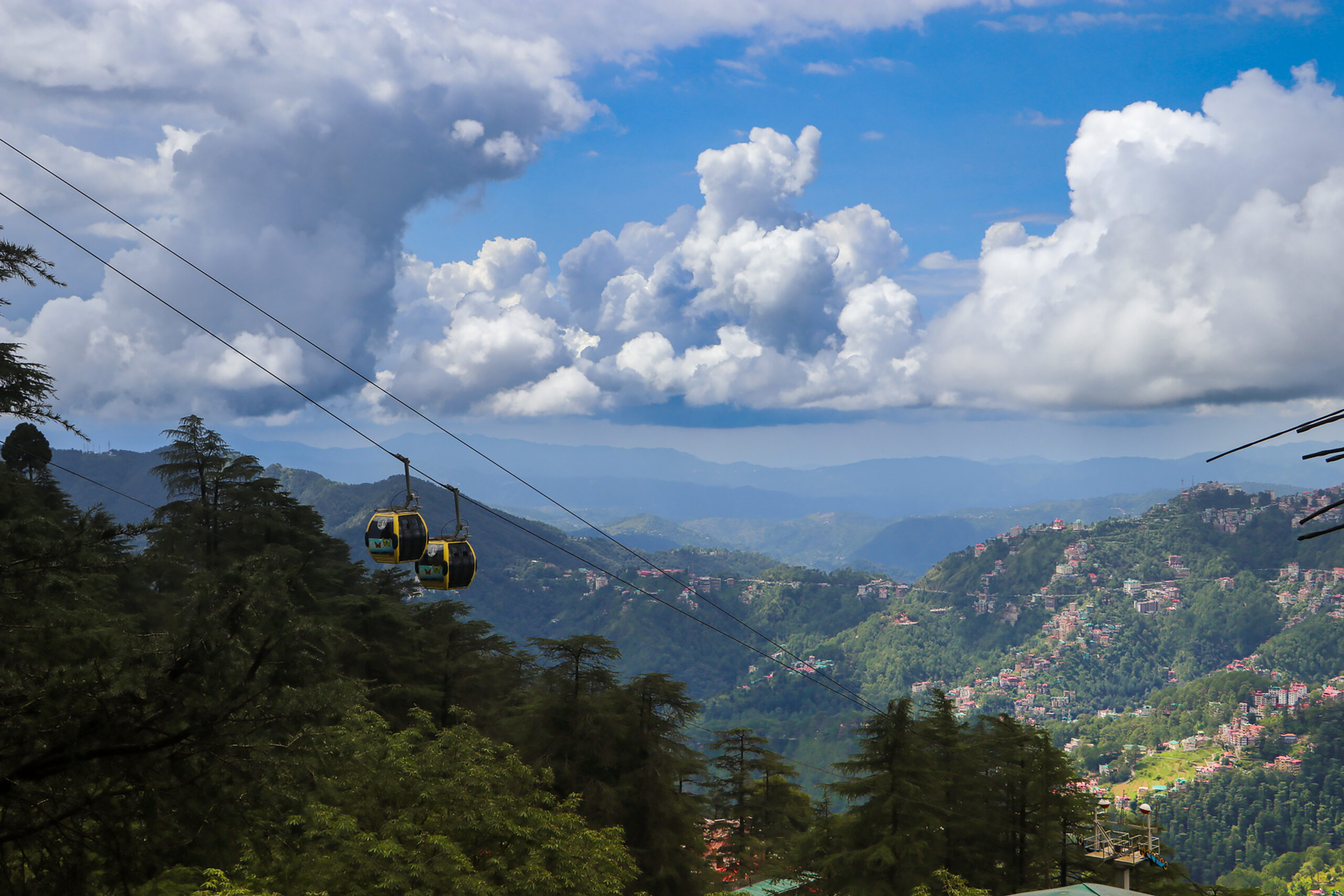 Shimla: Dense clouds gather over the city #Gallery Shimla: Dense clouds gather over the city #Gallery