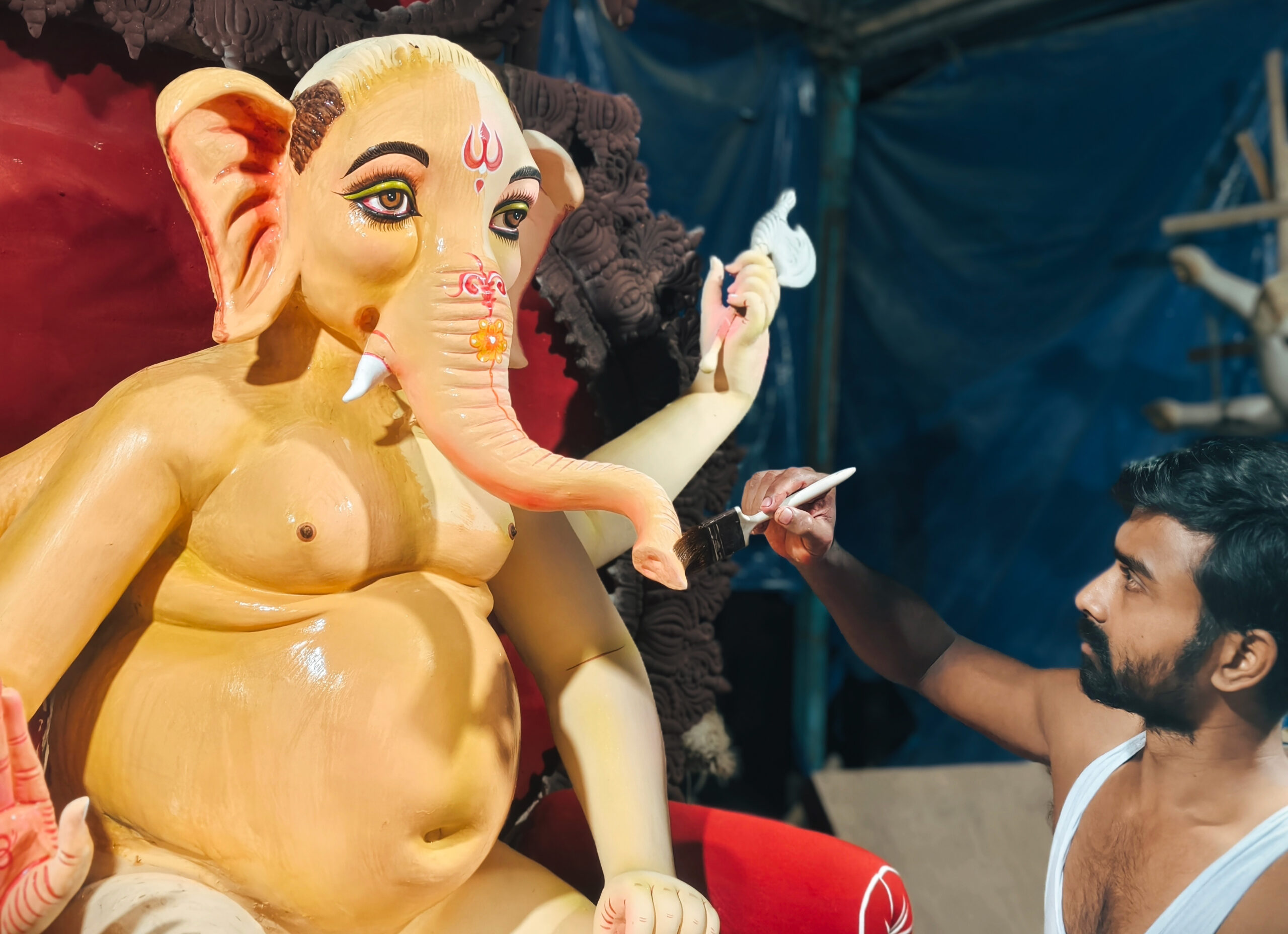 Jalpaiguri: Ganesh Chaturthi Preparations #Gallery Jalpaiguri: Ganesh Chaturthi Preparations #Gallery