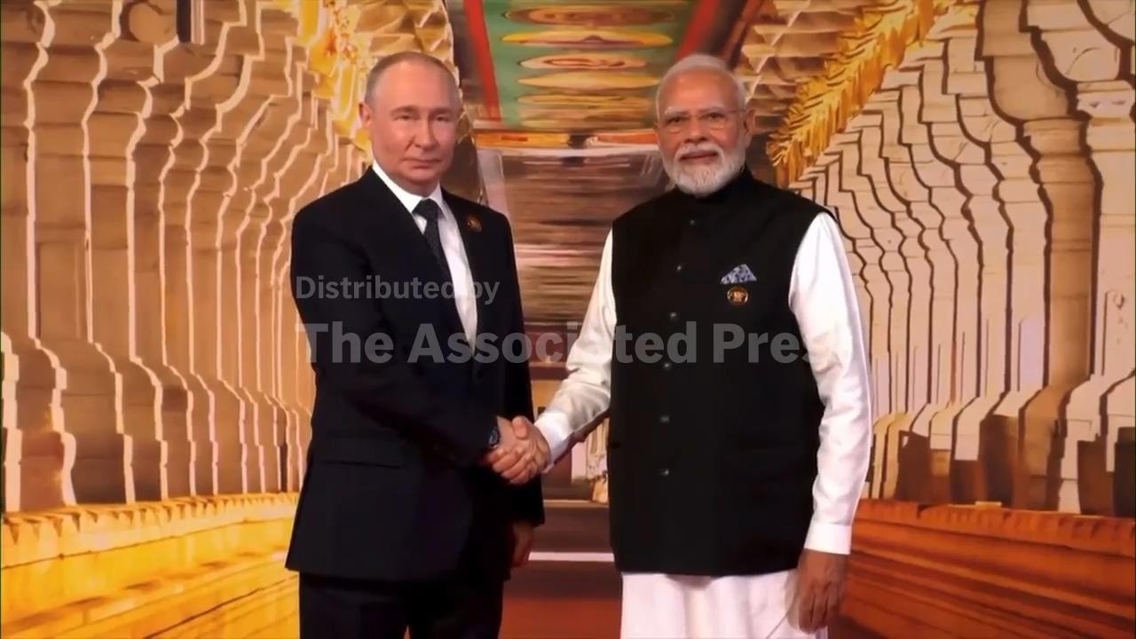 BRICS leaders meet in New Delhi for summit focused on trade, investment and global conflicts (Video)