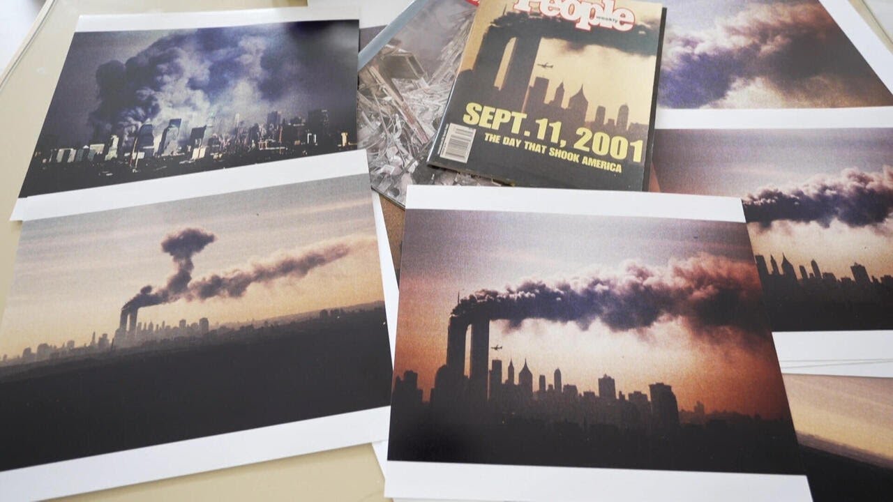 Photographer remembers capturing one of 9/11's defining images (Video) Photographer remembers capturing one of 9/11's defining images (Video)
