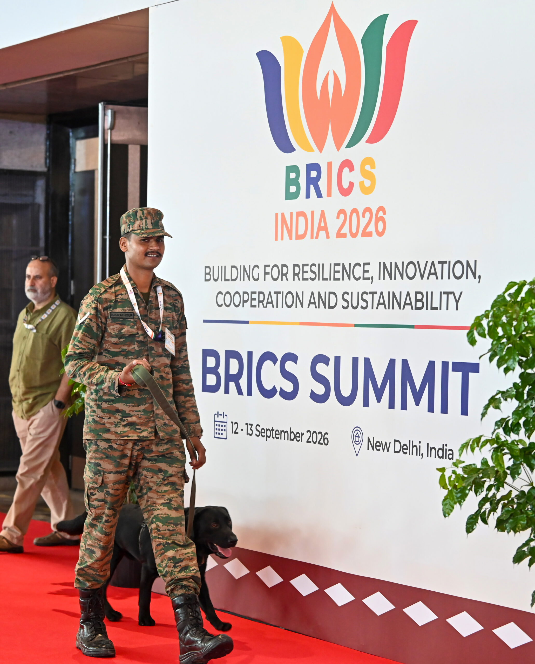 New Delhi: Security Check at Bharat Mandapam #Gallery New Delhi: Security Check at Bharat Mandapam #Gallery