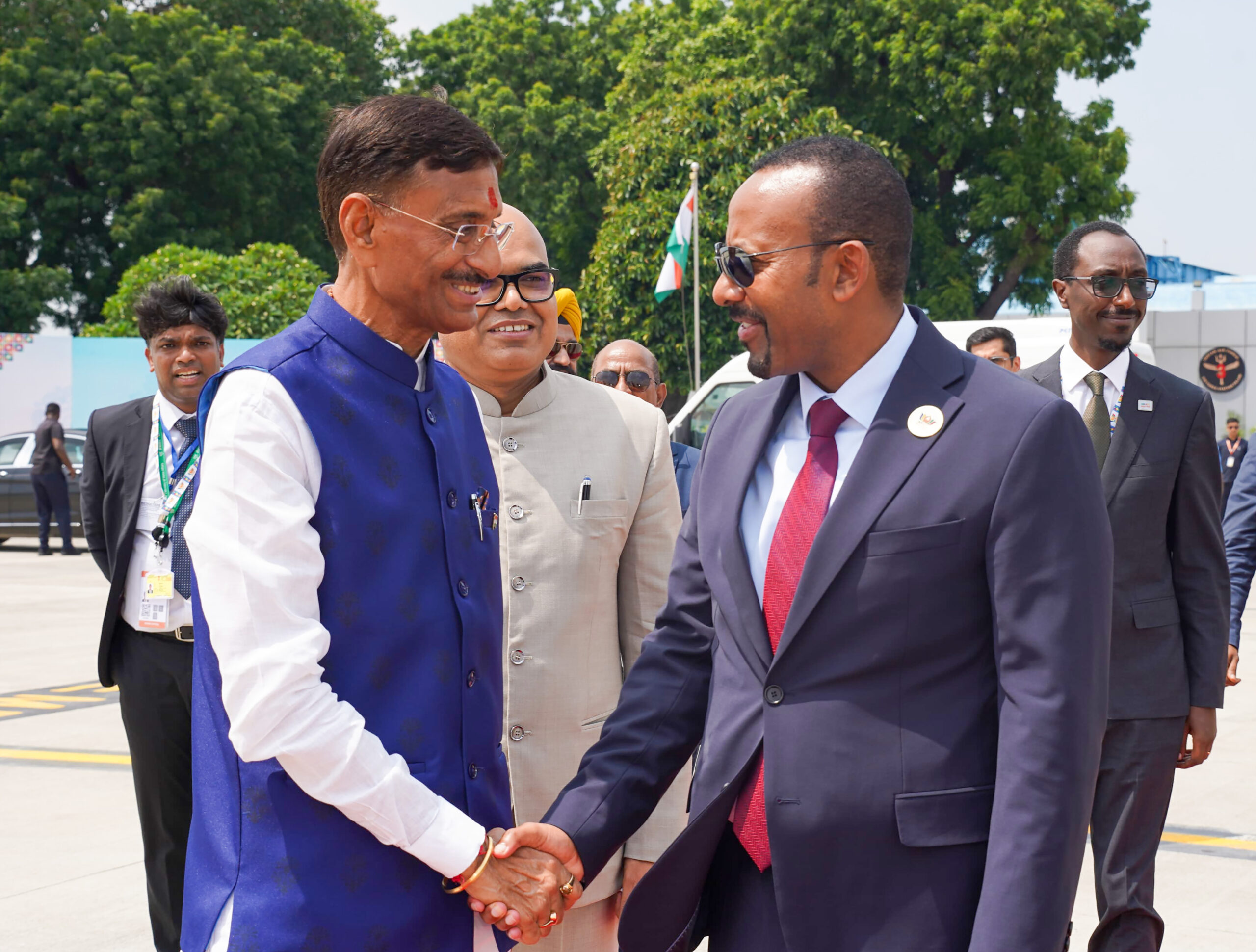New Delhi: Abiy Ahmed Ali departs after BRICS Summit #Gallery New Delhi: Abiy Ahmed Ali departs after BRICS Summit #Gallery