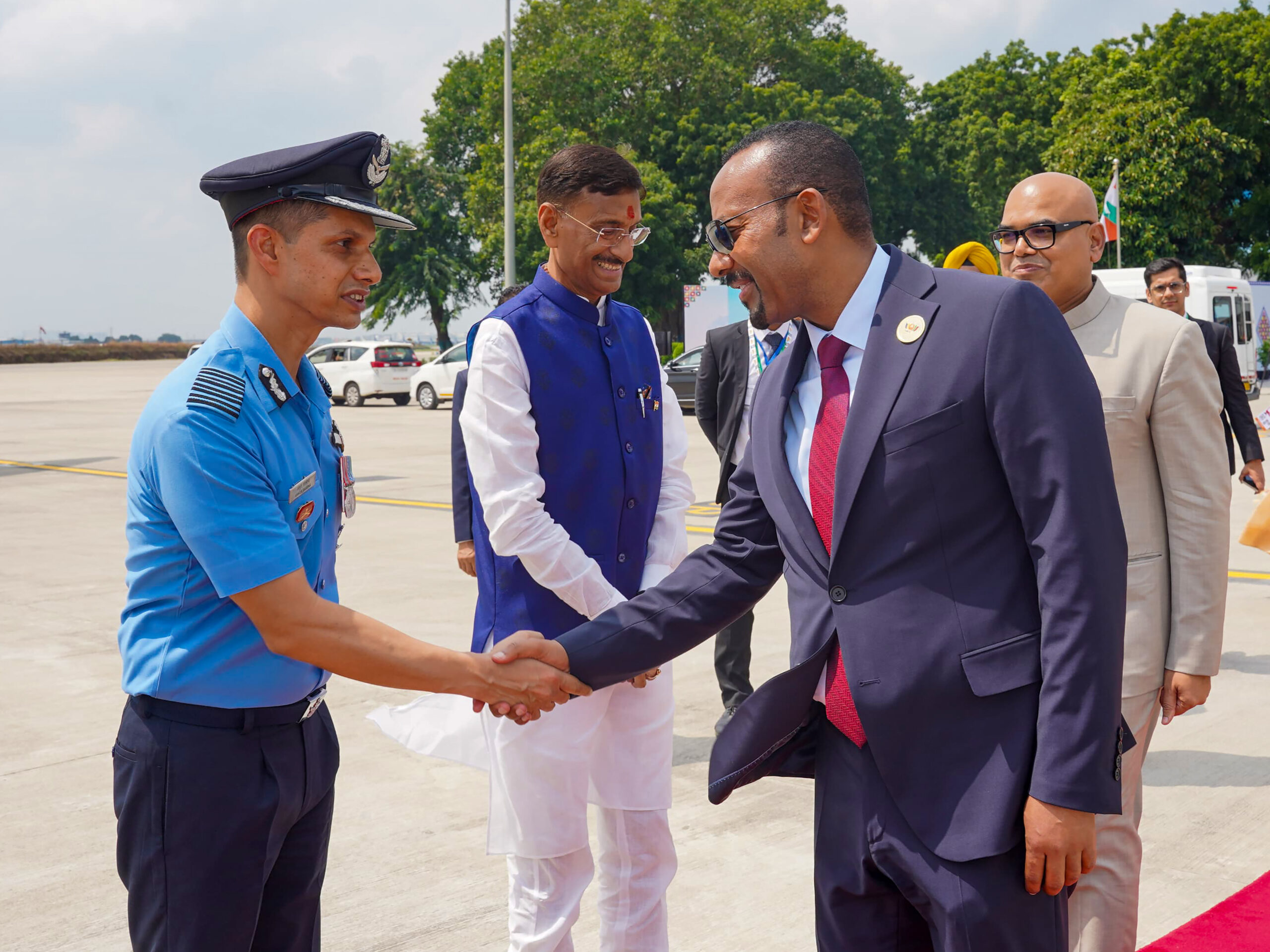 New Delhi: Abiy Ahmed Ali departs after BRICS Summit #Gallery New Delhi: Abiy Ahmed Ali departs after BRICS Summit #Gallery