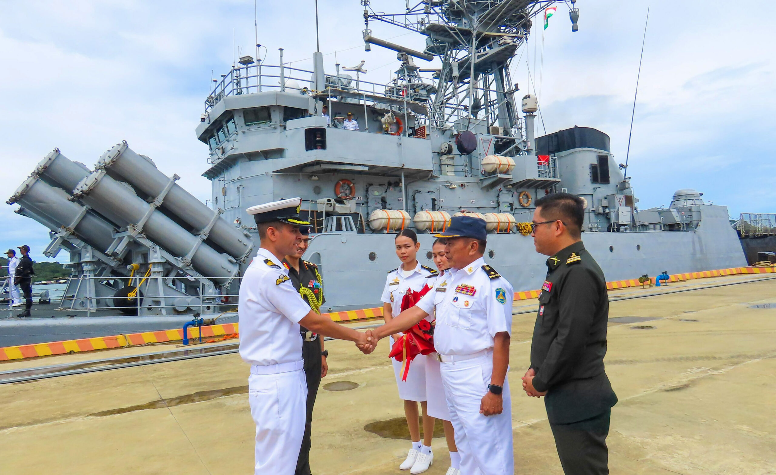 Ream: INS Kulish arrives at Cambodian naval base #Gallery Ream: INS Kulish arrives at Cambodian naval base #Gallery