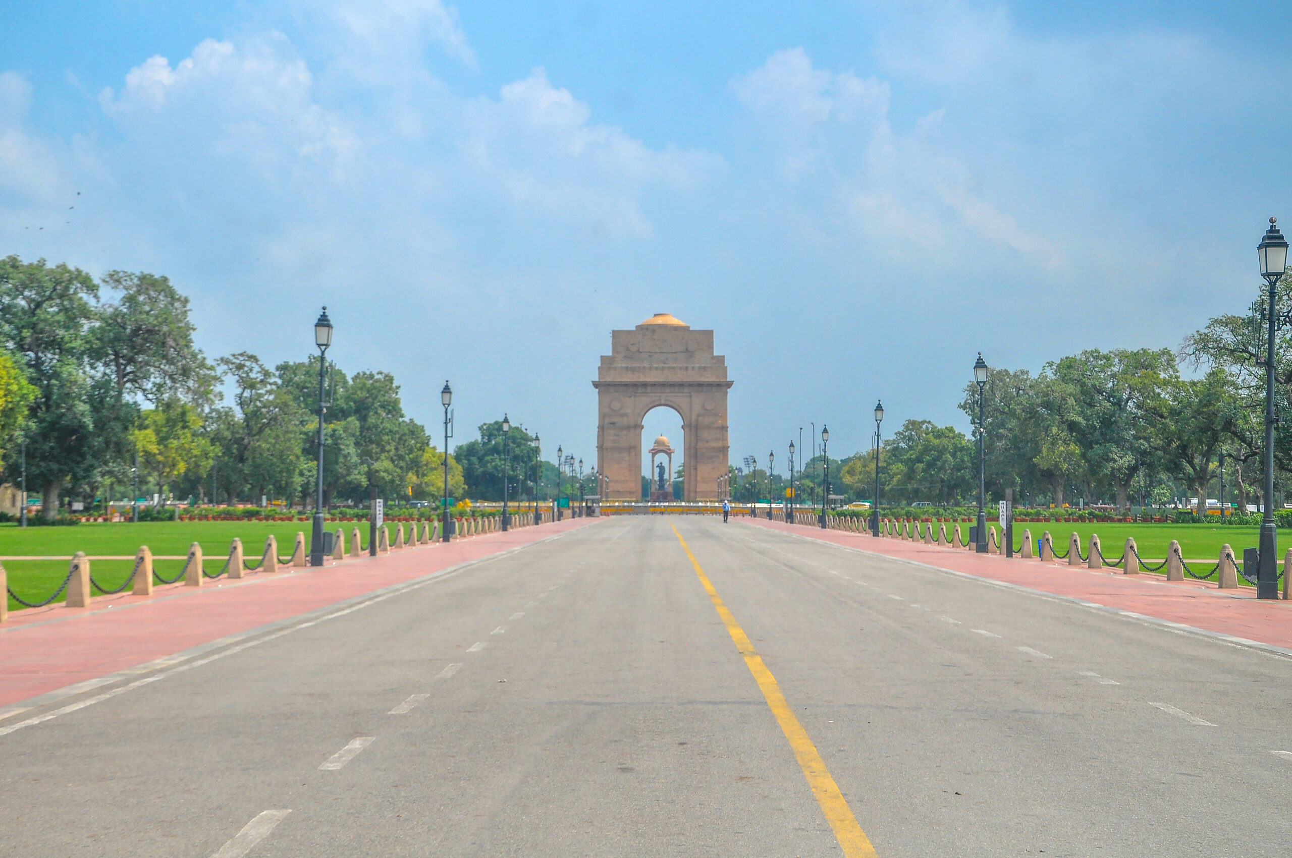 New Delhi: Kartavya Path remains deserted amid BRICS Summit #Gallery New Delhi: Kartavya Path remains deserted amid BRICS Summit #Gallery