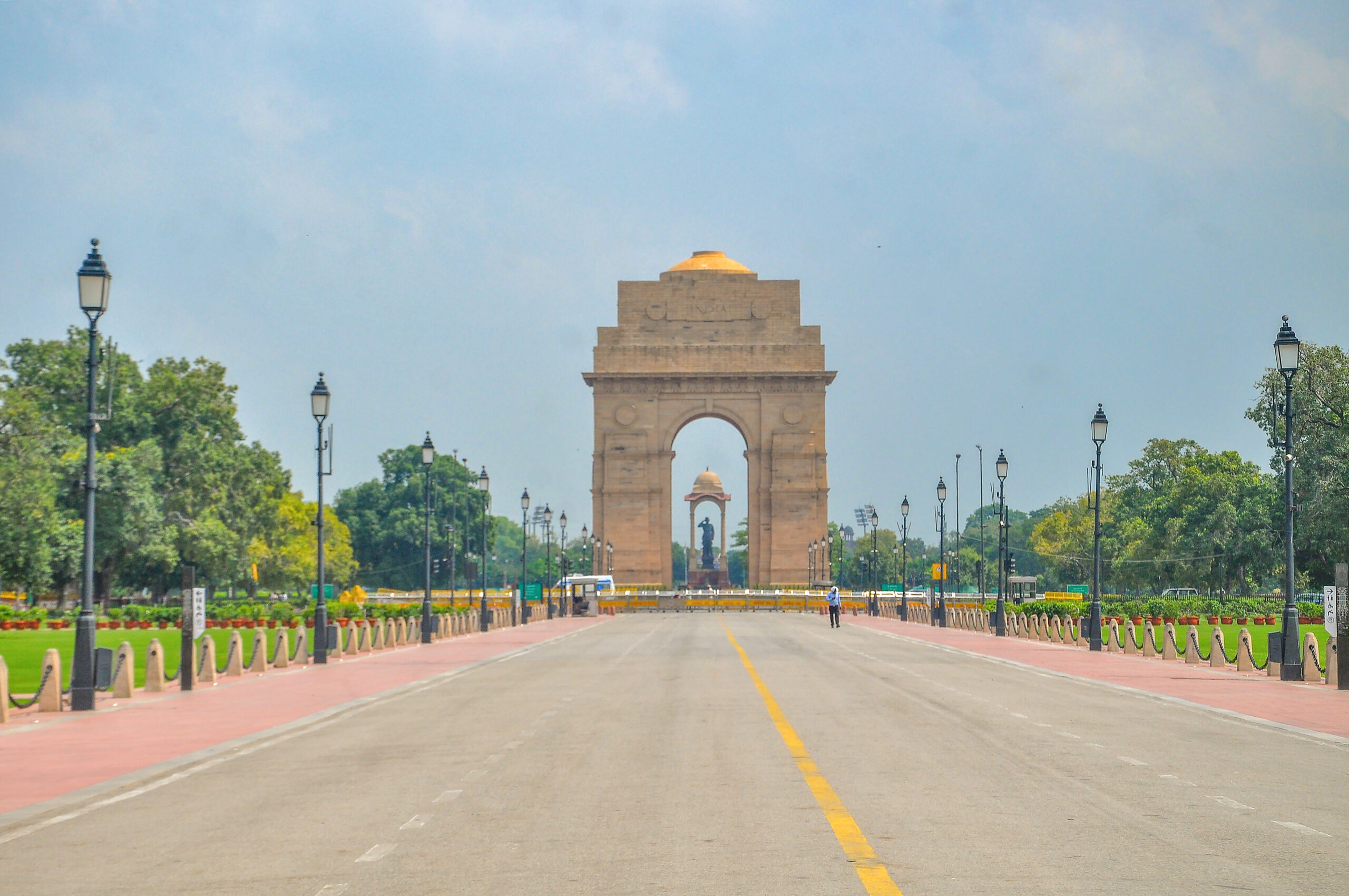 New Delhi: Kartavya Path remains deserted amid BRICS Summit #Gallery New Delhi: Kartavya Path remains deserted amid BRICS Summit #Gallery
