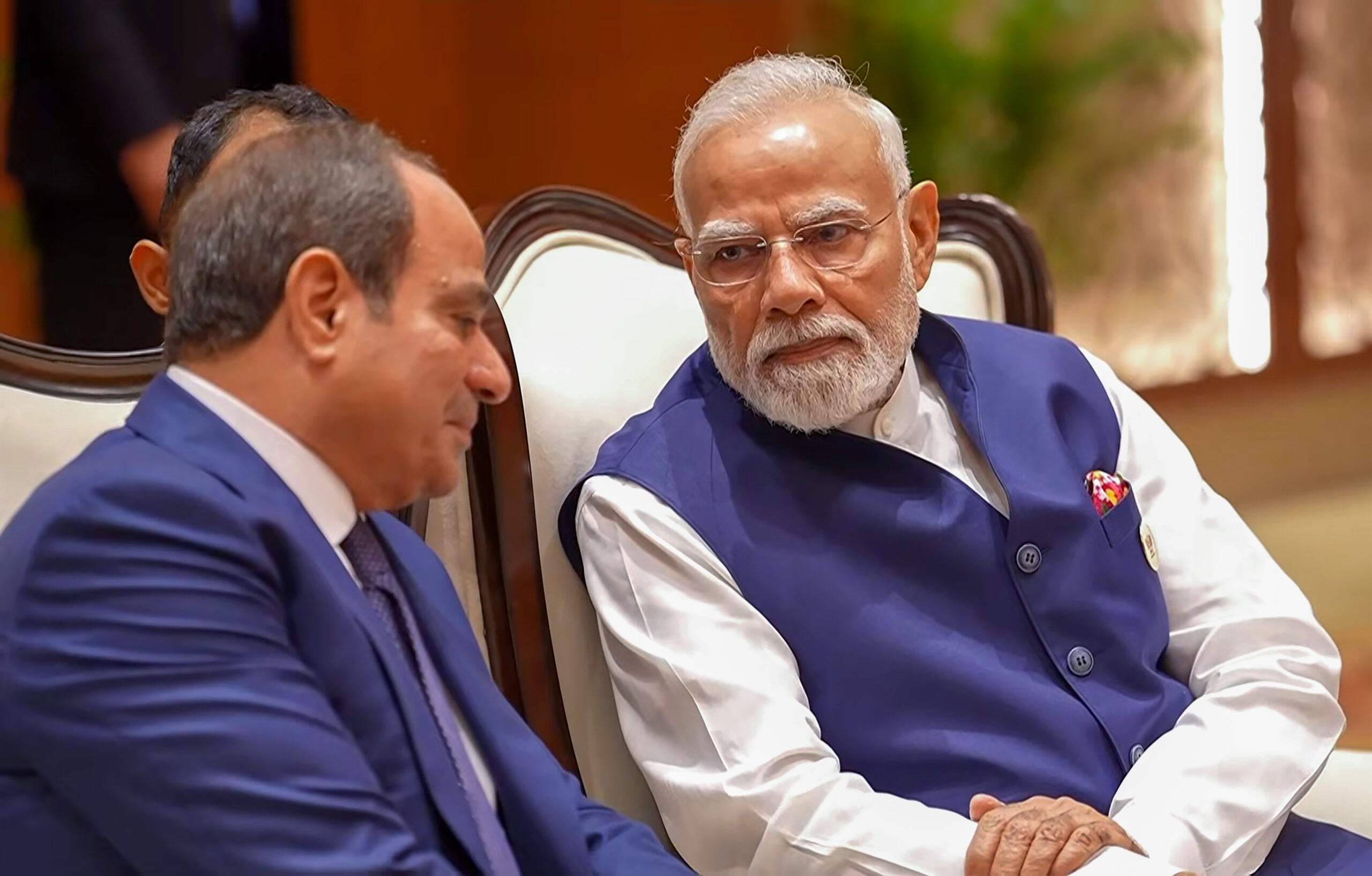 New Delhi: PM Modi Meets Egyptian President El Sisi #Gallery New Delhi: PM Modi Meets Egyptian President El Sisi #Gallery