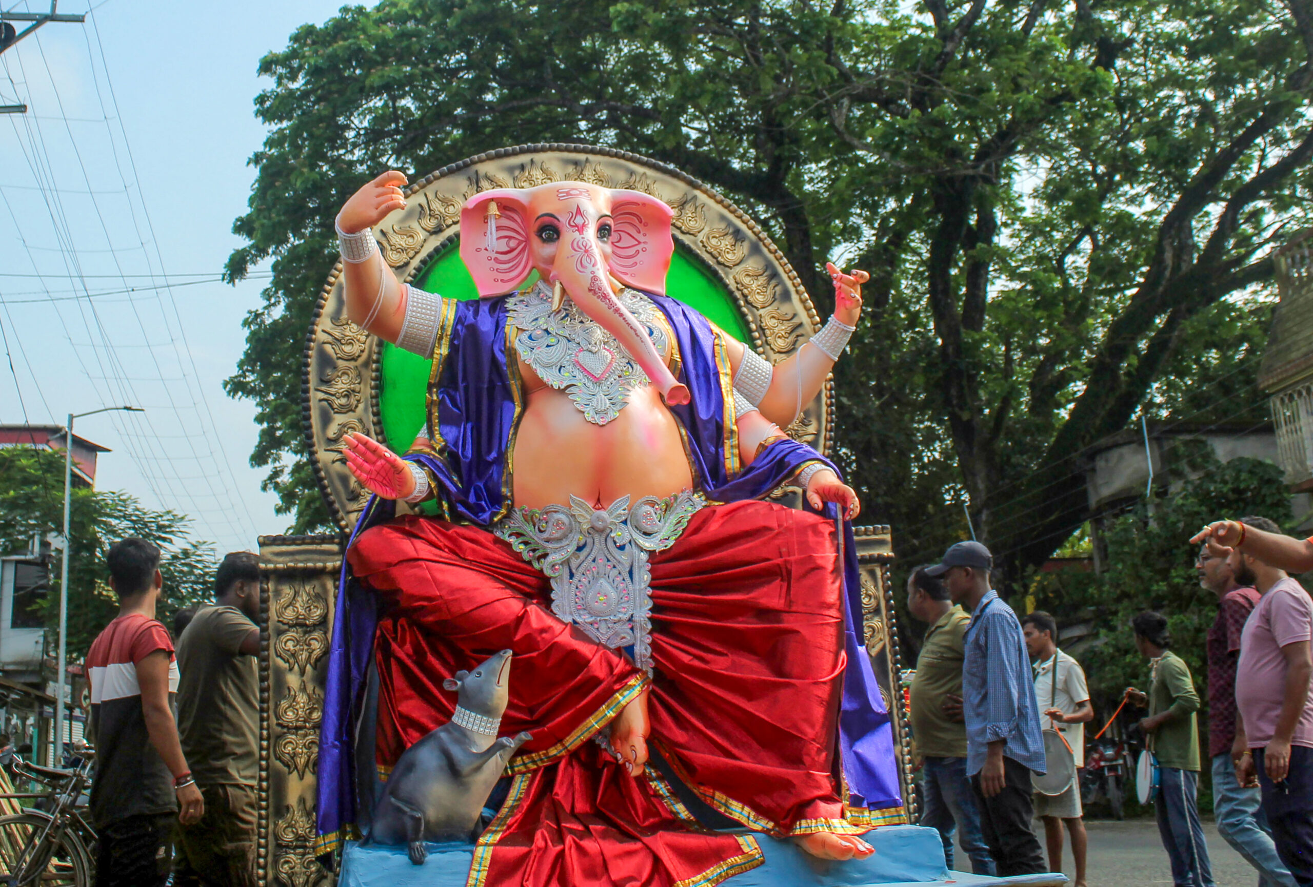 Balurghat: Ganesh Chaturthi preparations underway #Gallery Balurghat: Ganesh Chaturthi preparations underway #Gallery