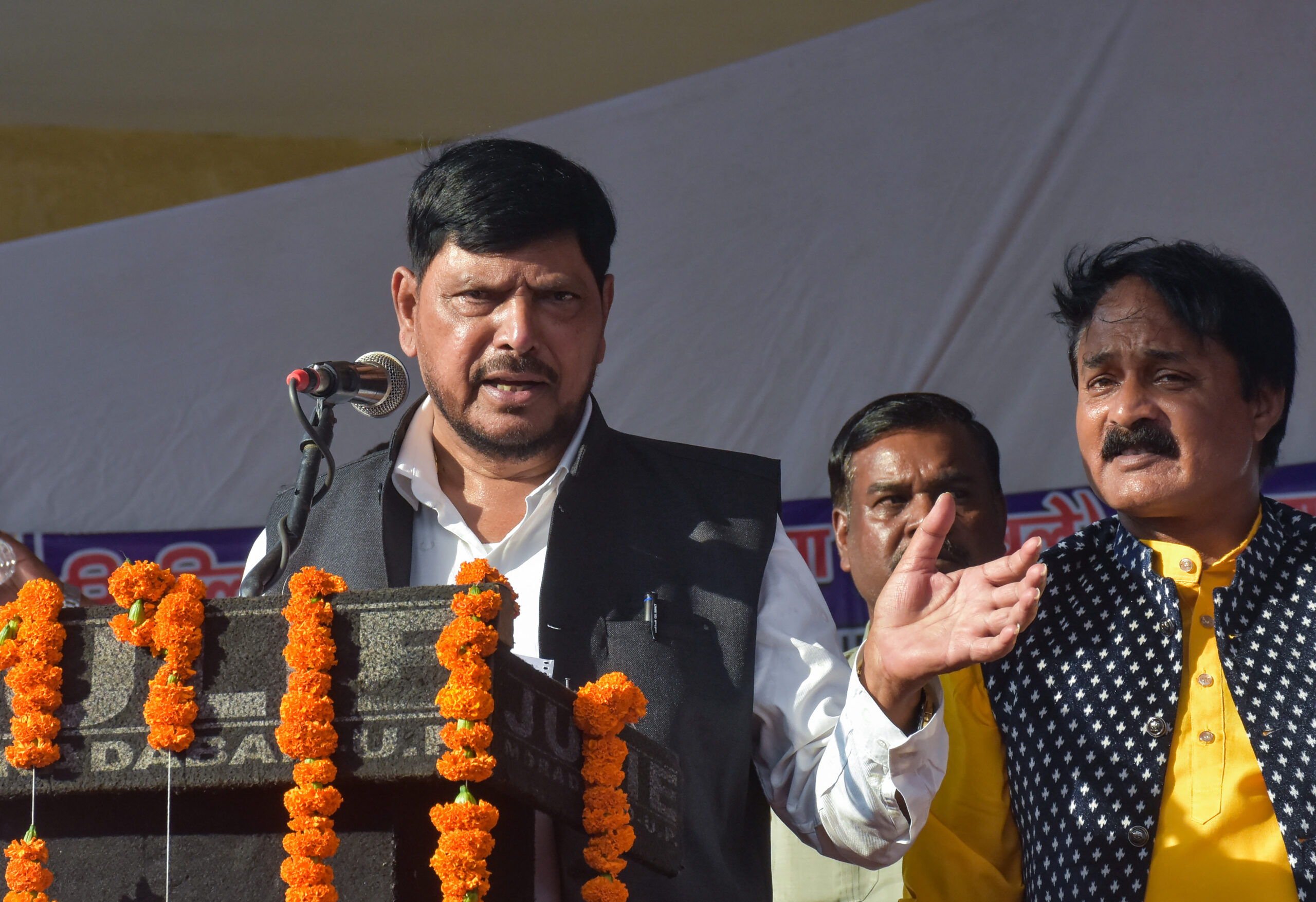 Moradabad: Ramdas Athawale Addresses Samvidhan Samman Maha Rally #Gallery Moradabad: Ramdas Athawale Addresses Samvidhan Samman Maha Rally #Gallery