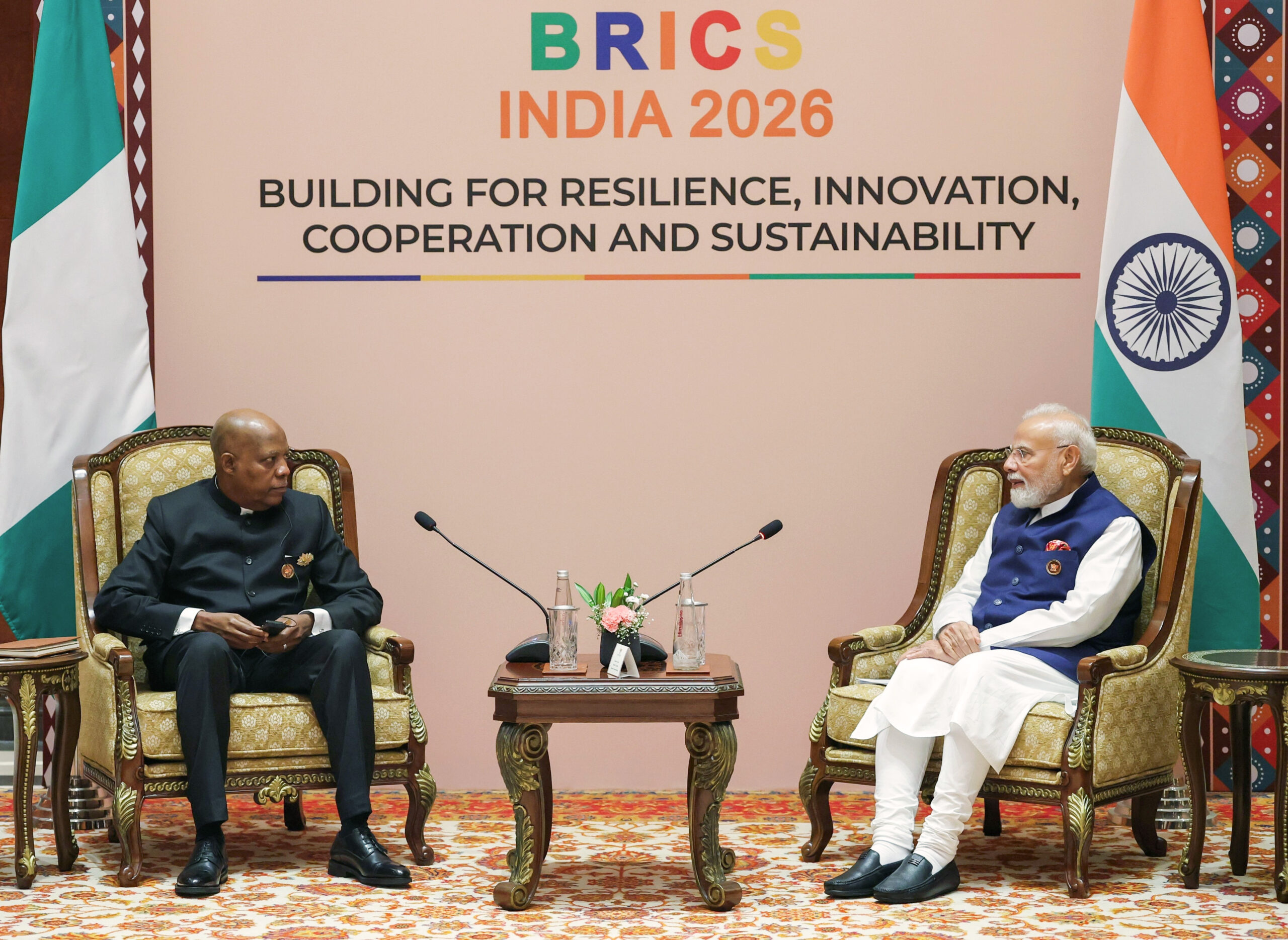 New Delhi: PM Modi Meets Nigerian Vice President Kashim Shettima #Gallery New Delhi: PM Modi Meets Nigerian Vice President Kashim Shettima #Gallery