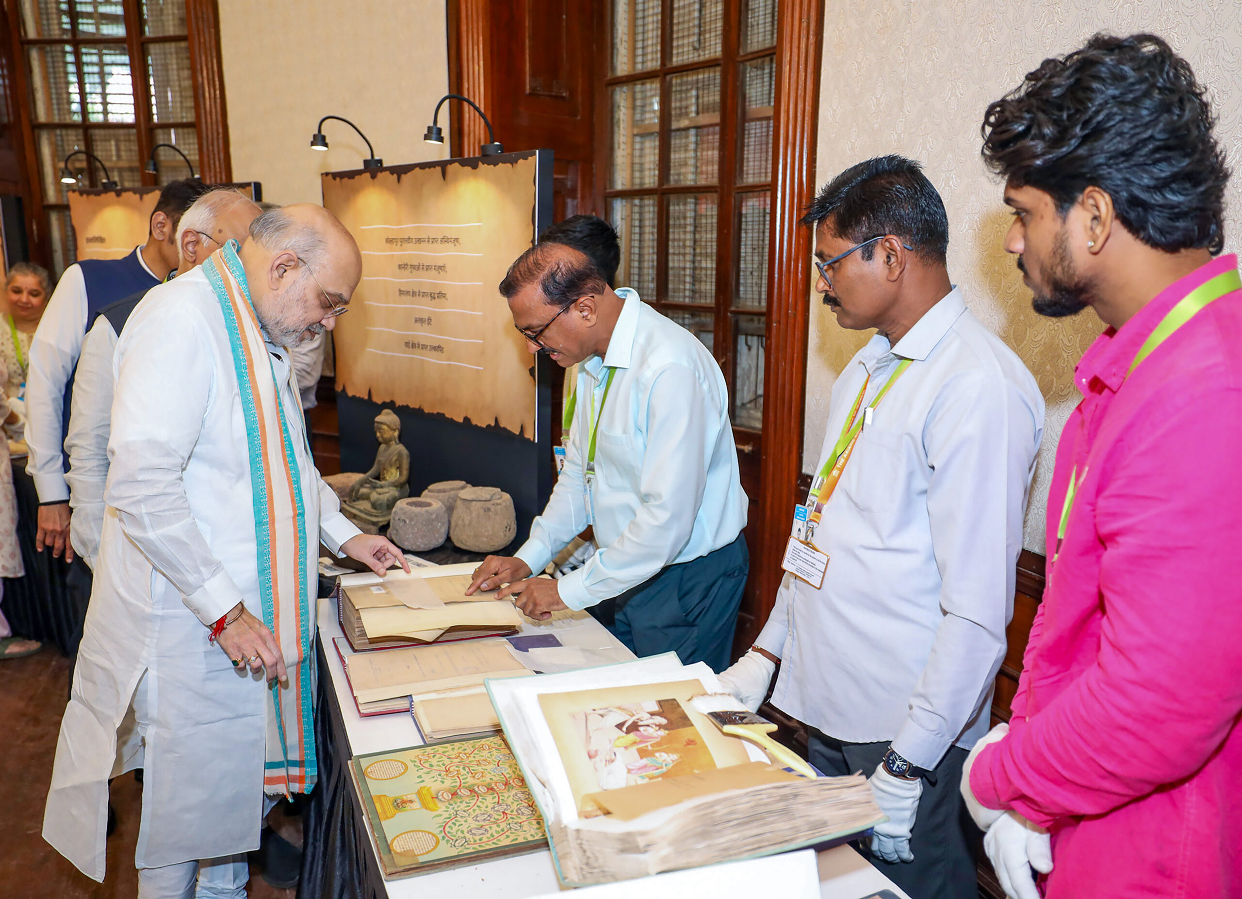 Mumbai: Amit Shah Inaugurates Ganesh Gyanarthi Exhibition #Gallery Mumbai: Amit Shah Inaugurates Ganesh Gyanarthi Exhibition #Gallery