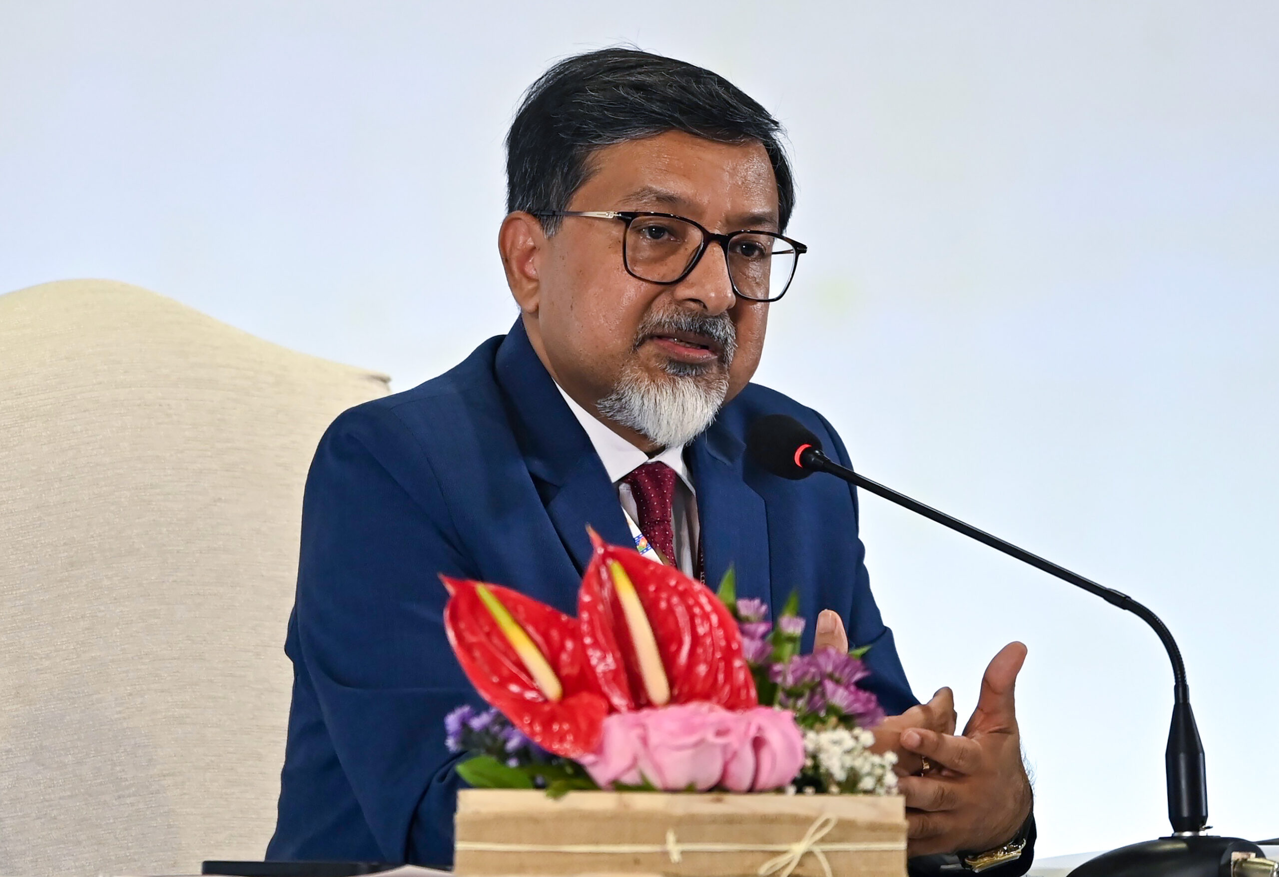New Delhi: BRICS Summit Media Briefing #Gallery New Delhi: BRICS Summit Media Briefing #Gallery