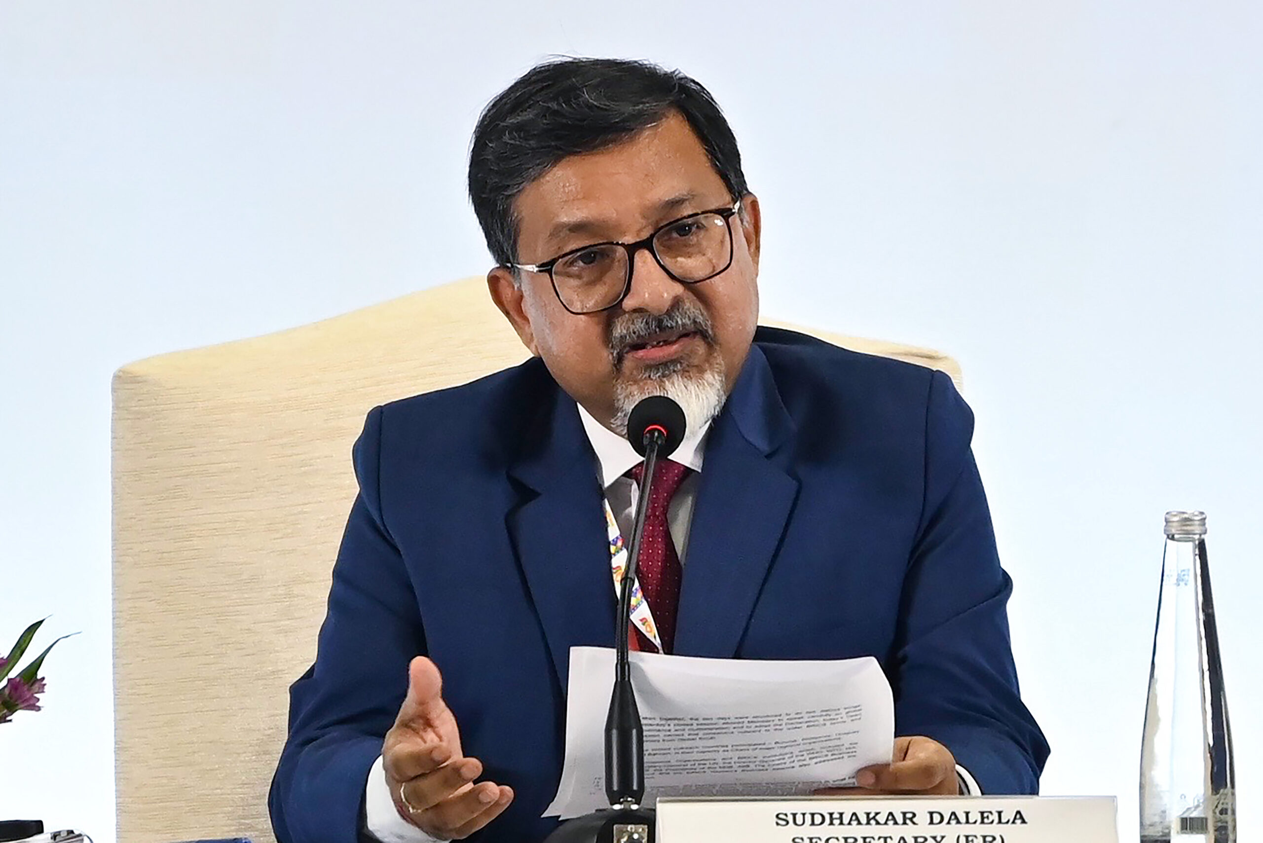 New Delhi: BRICS Summit Media Briefing #Gallery New Delhi: BRICS Summit Media Briefing #Gallery