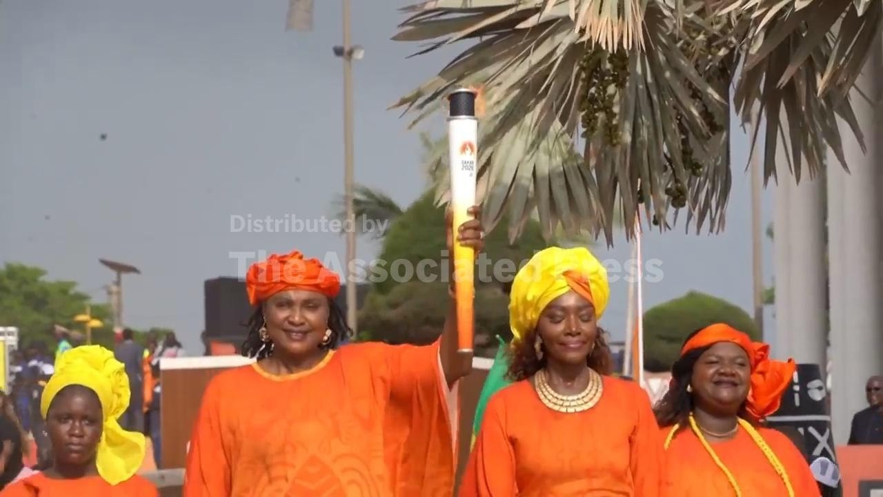 Olympic flame arrives in Senegal for the first Olympic event to be held in Africa (Video) Olympic flame arrives in Senegal for the first Olympic event to be held in Africa (Video)
