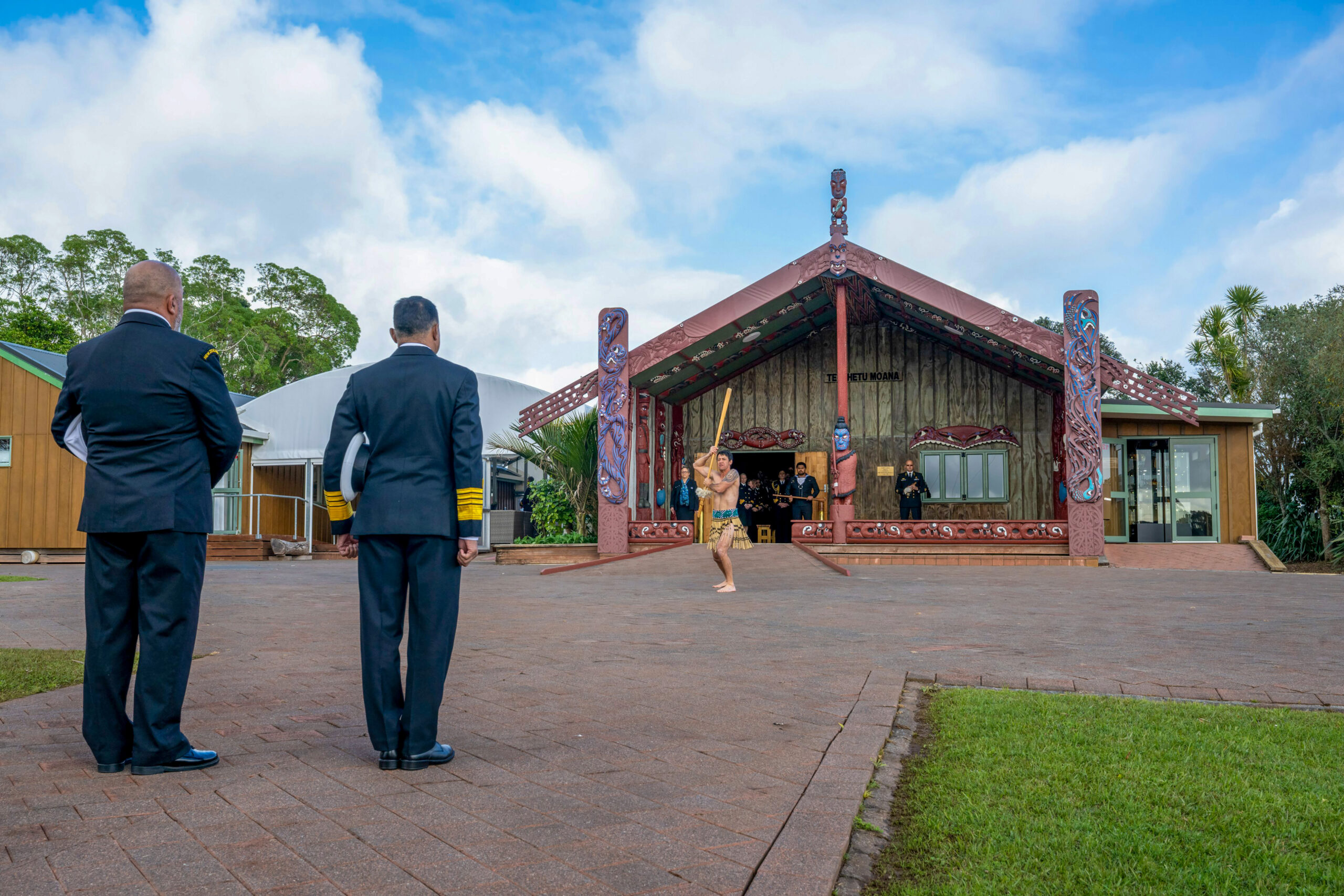 Auckland: Krishna Swaminathan receives Māori welcome #Gallery Auckland: Krishna Swaminathan receives Māori welcome #Gallery