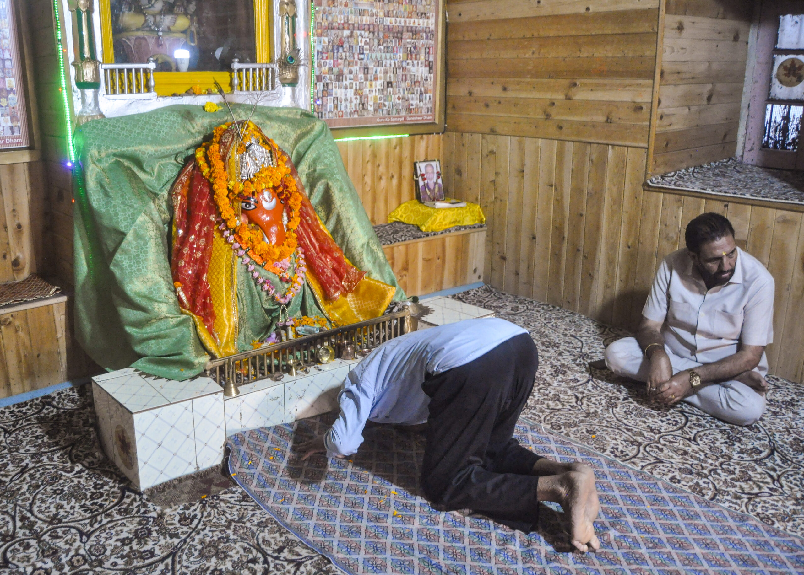 Srinagar: Kashmiri Pandits celebrate Ganesh Chaturthi - #Gallery Srinagar: Kashmiri Pandits celebrate Ganesh Chaturthi - #Gallery