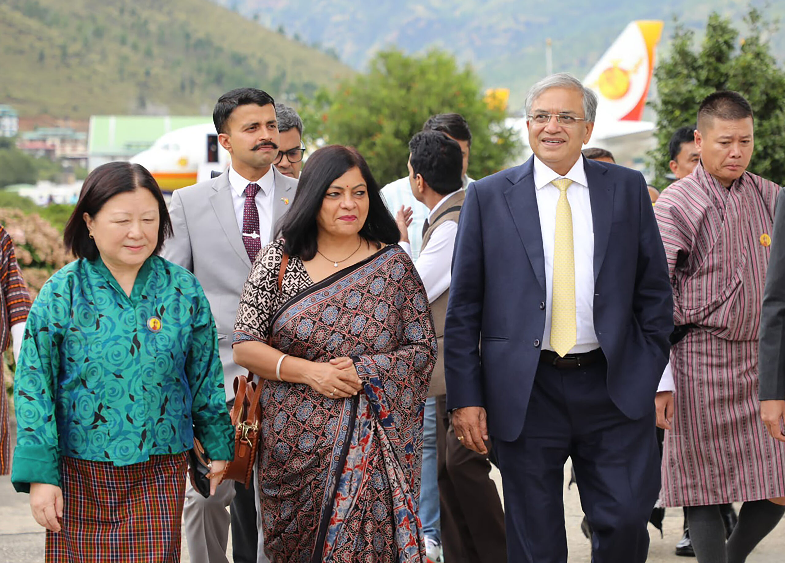 Gyanesh Kumar arrives in Bhutan - #Gallery Gyanesh Kumar arrives in Bhutan - #Gallery