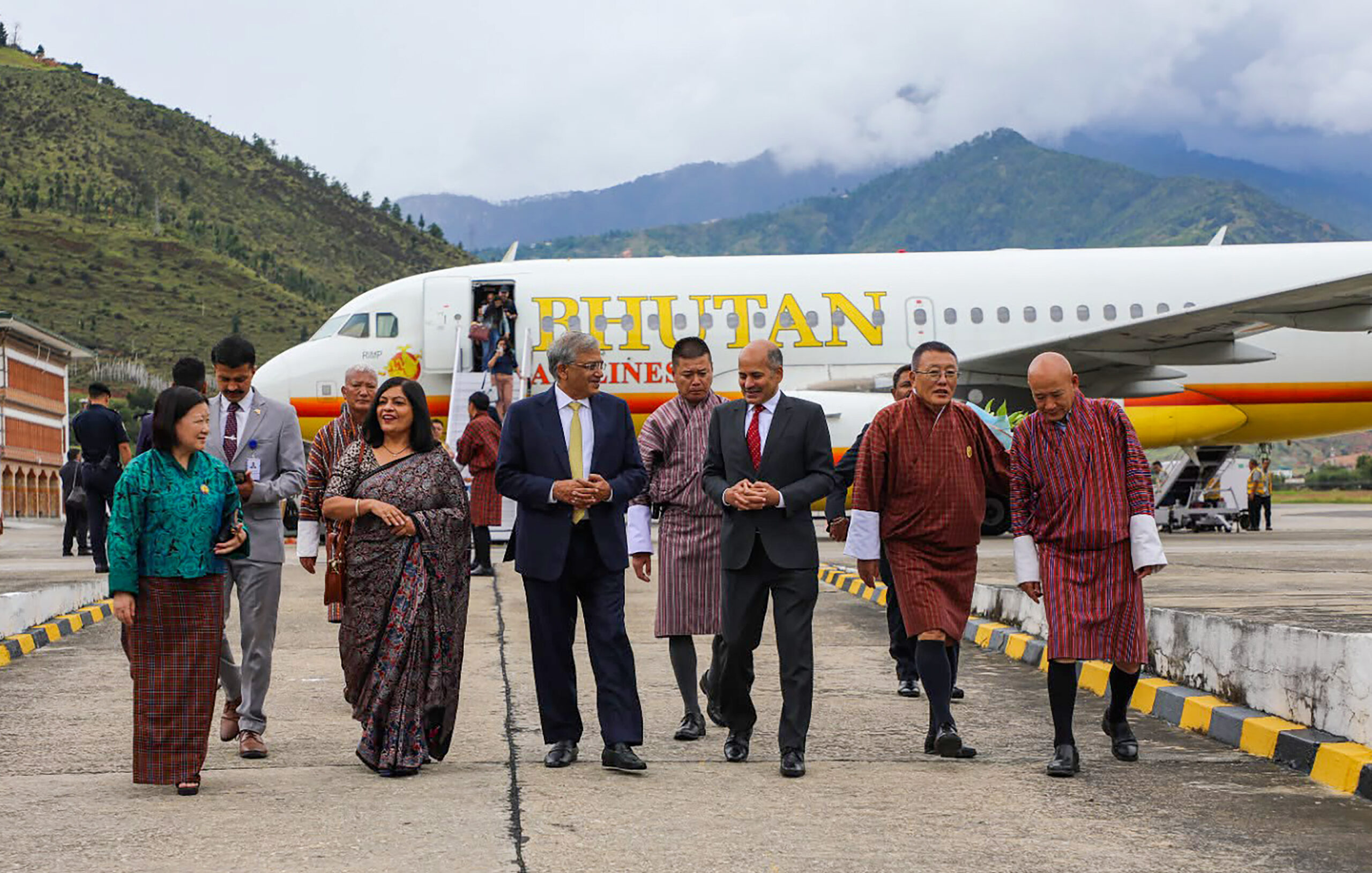 Gyanesh Kumar arrives in Bhutan - #Gallery Gyanesh Kumar arrives in Bhutan - #Gallery