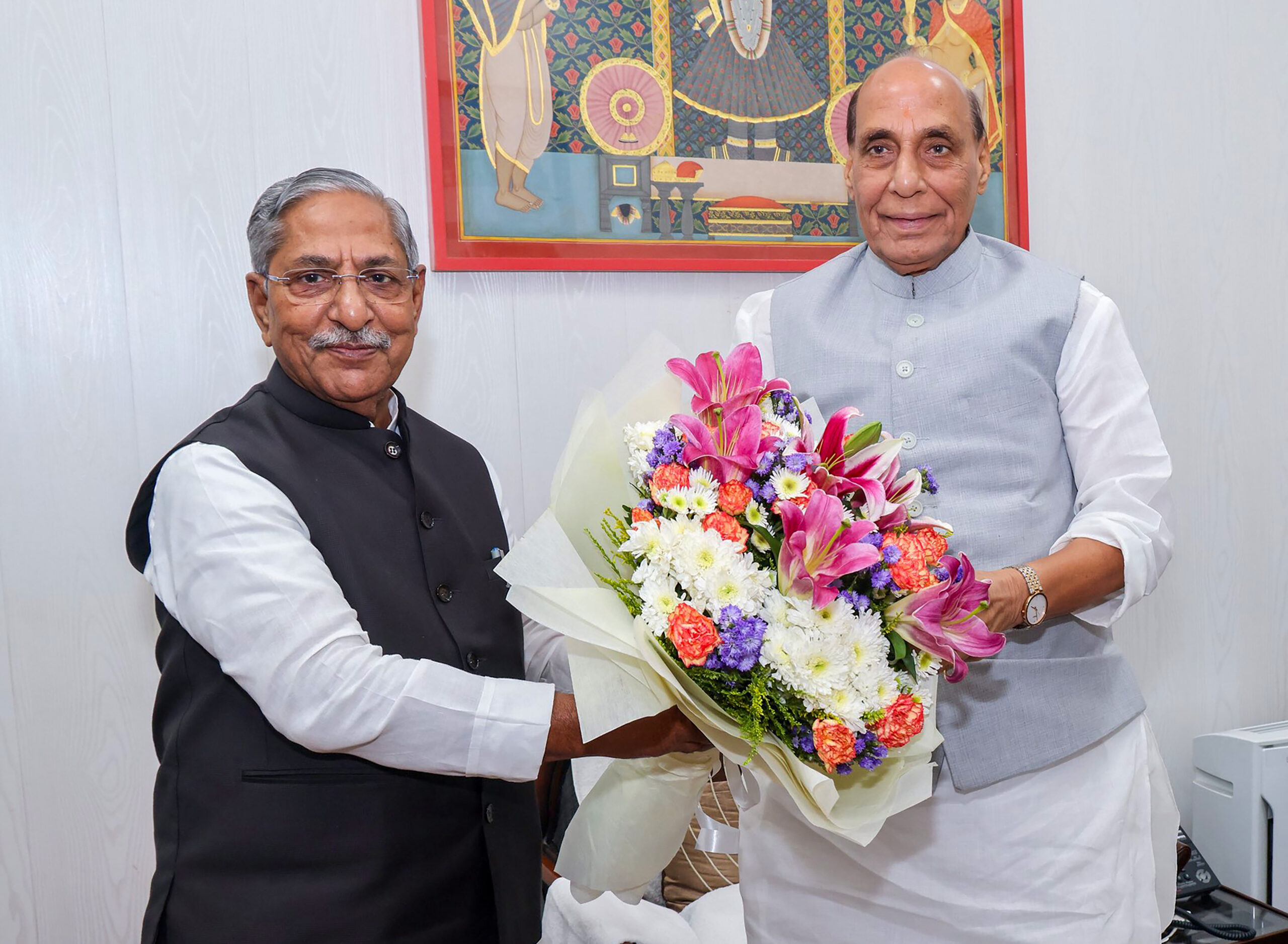 New Delhi: Nagaland Governor meets Rajnath Singh #Gallery New Delhi: Nagaland Governor meets Rajnath Singh #Gallery