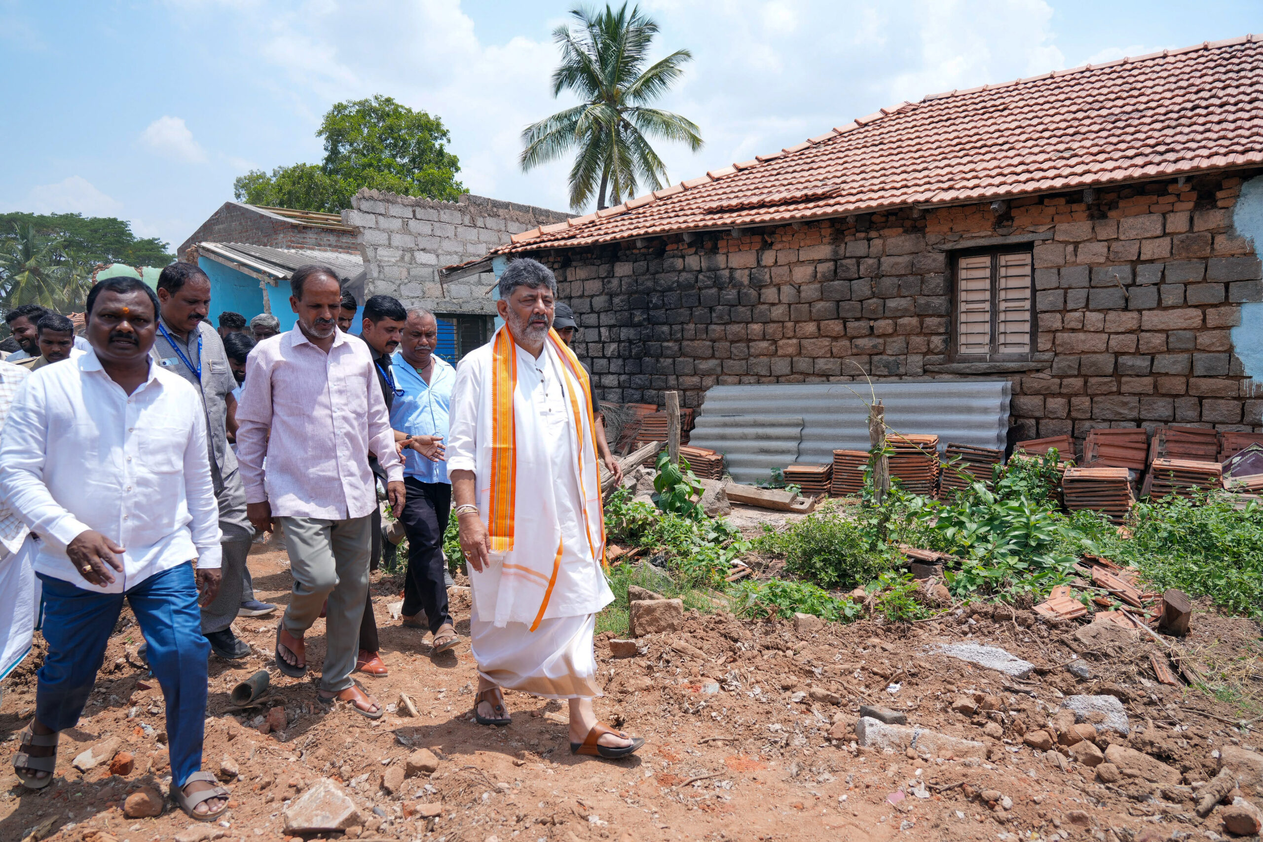 Bengaluru: Karnataka CM D.K. Shivakumar on Assembly Constituency Visit #Gallery Bengaluru: Karnataka CM D.K. Shivakumar on Assembly Constituency Visit #Gallery