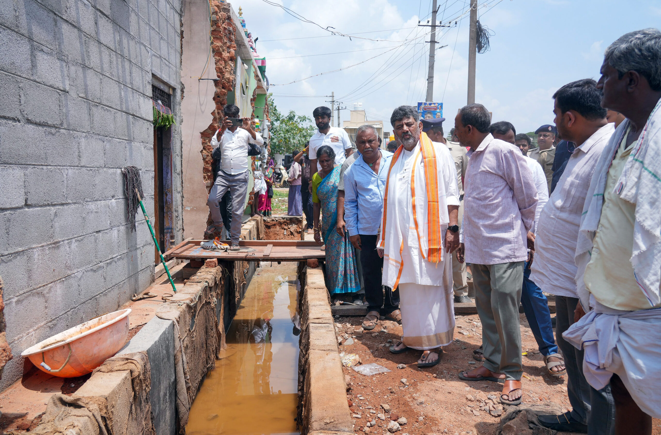 Bengaluru: Karnataka CM D.K. Shivakumar on Assembly Constituency Visit #Gallery Bengaluru: Karnataka CM D.K. Shivakumar on Assembly Constituency Visit #Gallery