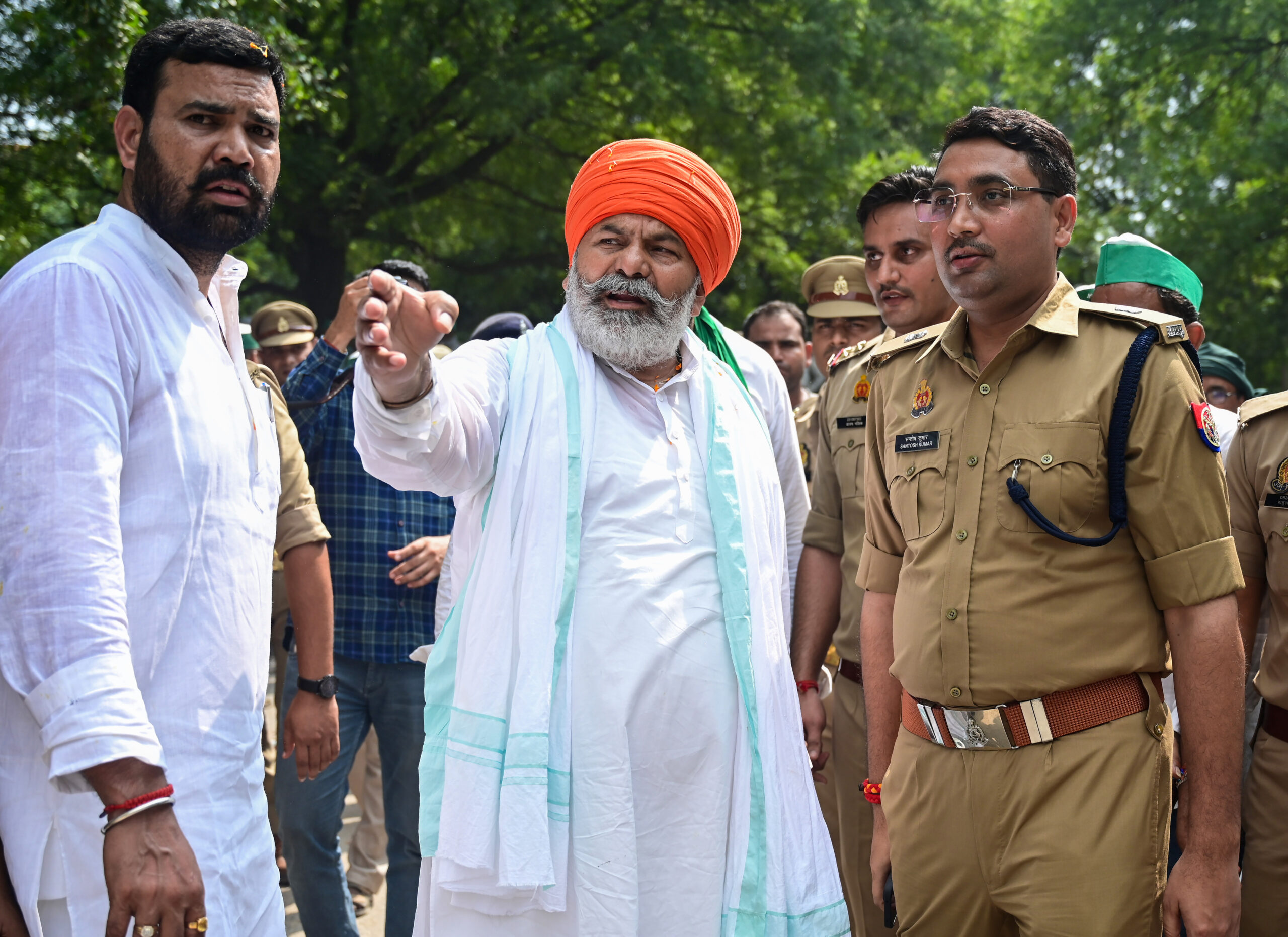 Greater Noida: Farmers’ Protest #Gallery Greater Noida: Farmers’ Protest #Gallery
