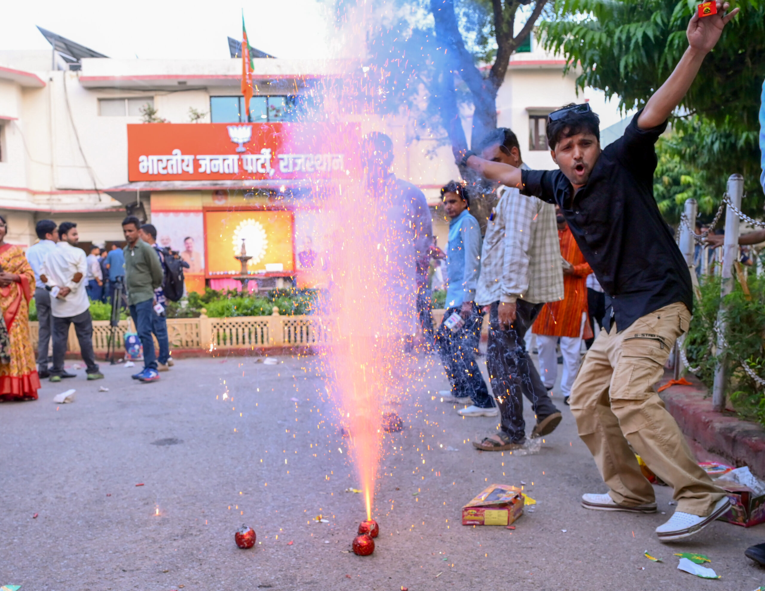 Jaipur: BJP Victory in Municipal Corporation Elections #Gallery Jaipur: BJP Victory in Municipal Corporation Elections #Gallery