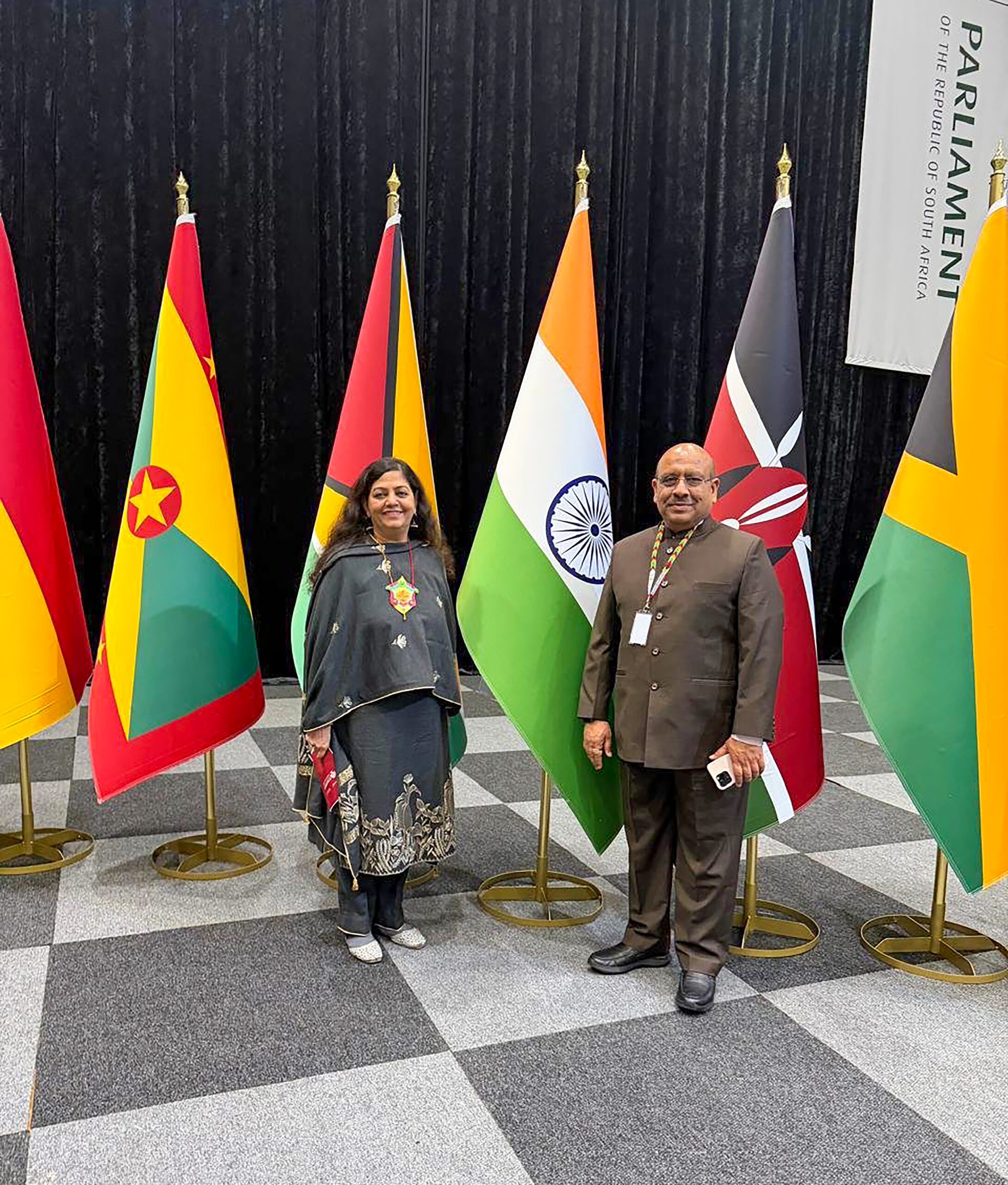 Cape Town: Delhi Assembly Speaker Vijender Gupta participates in the 69th Commonwealth Parliamentary Conference in Cape Town, South Africa, on Monday, September 14, 2026. (Photo: IANS/X/@Gupta_vijender)