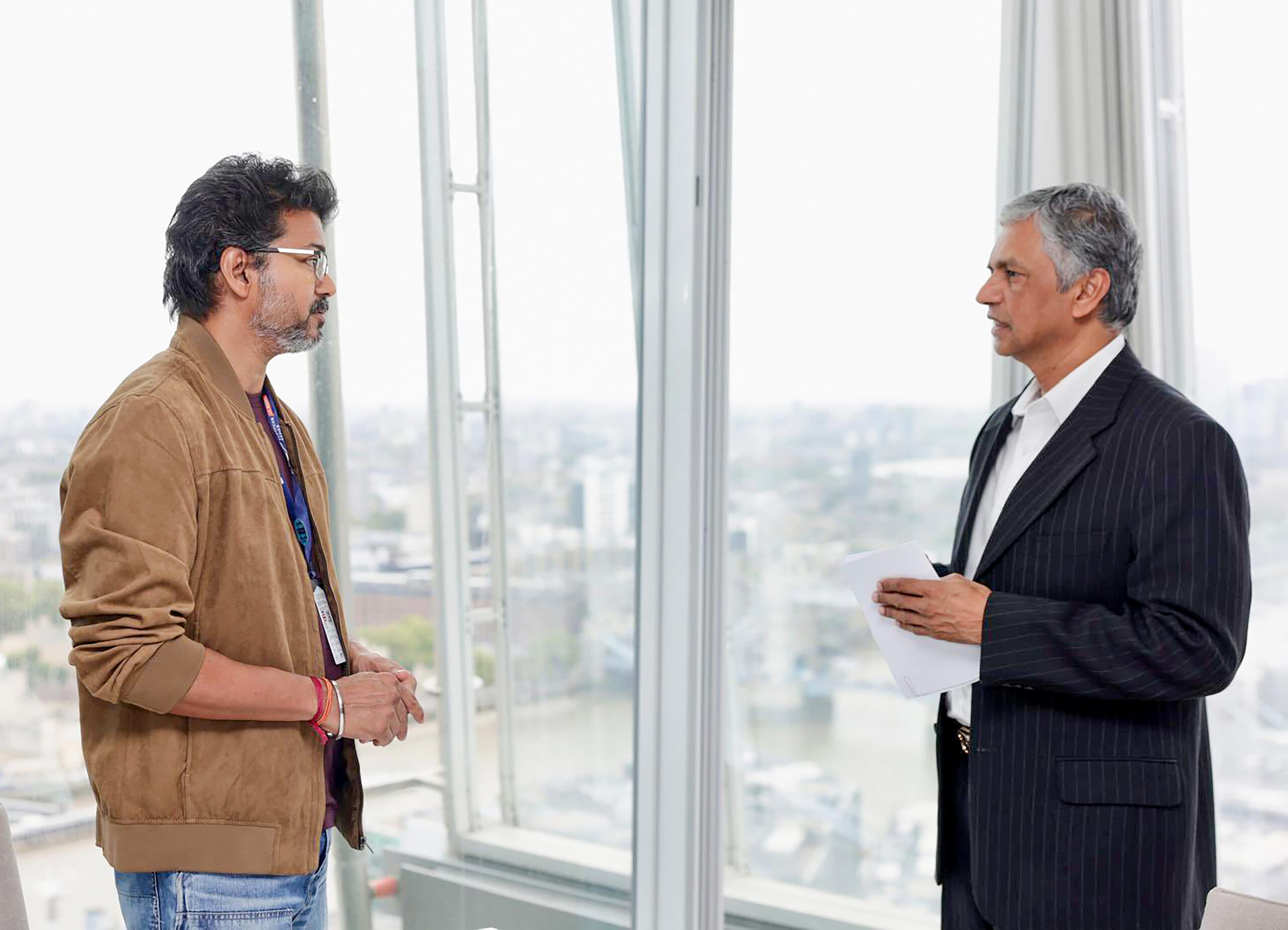 London: CM Vijay Meets Indian High Commissioner #Gallery London: CM Vijay Meets Indian High Commissioner #Gallery