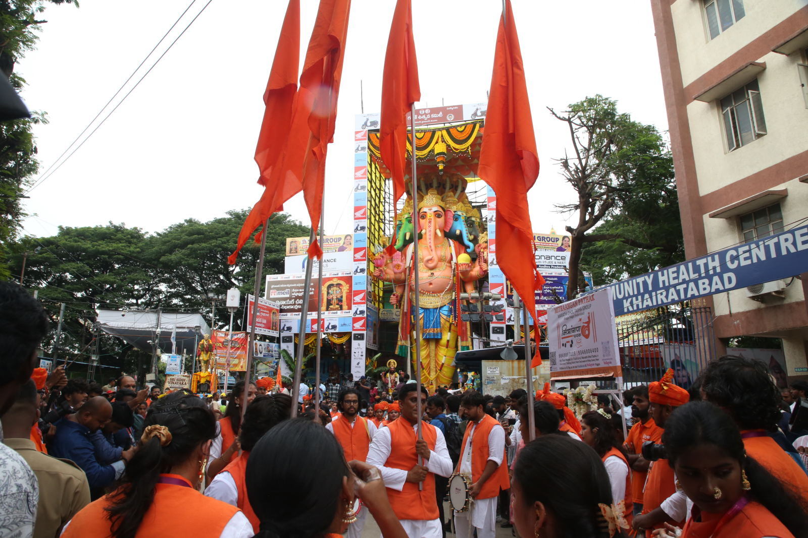 69 Feet Khairatabad Ganesh Idol 2026 Gallery Set 1 69 Feet Khairatabad Ganesh Idol 2026 Gallery Set 1