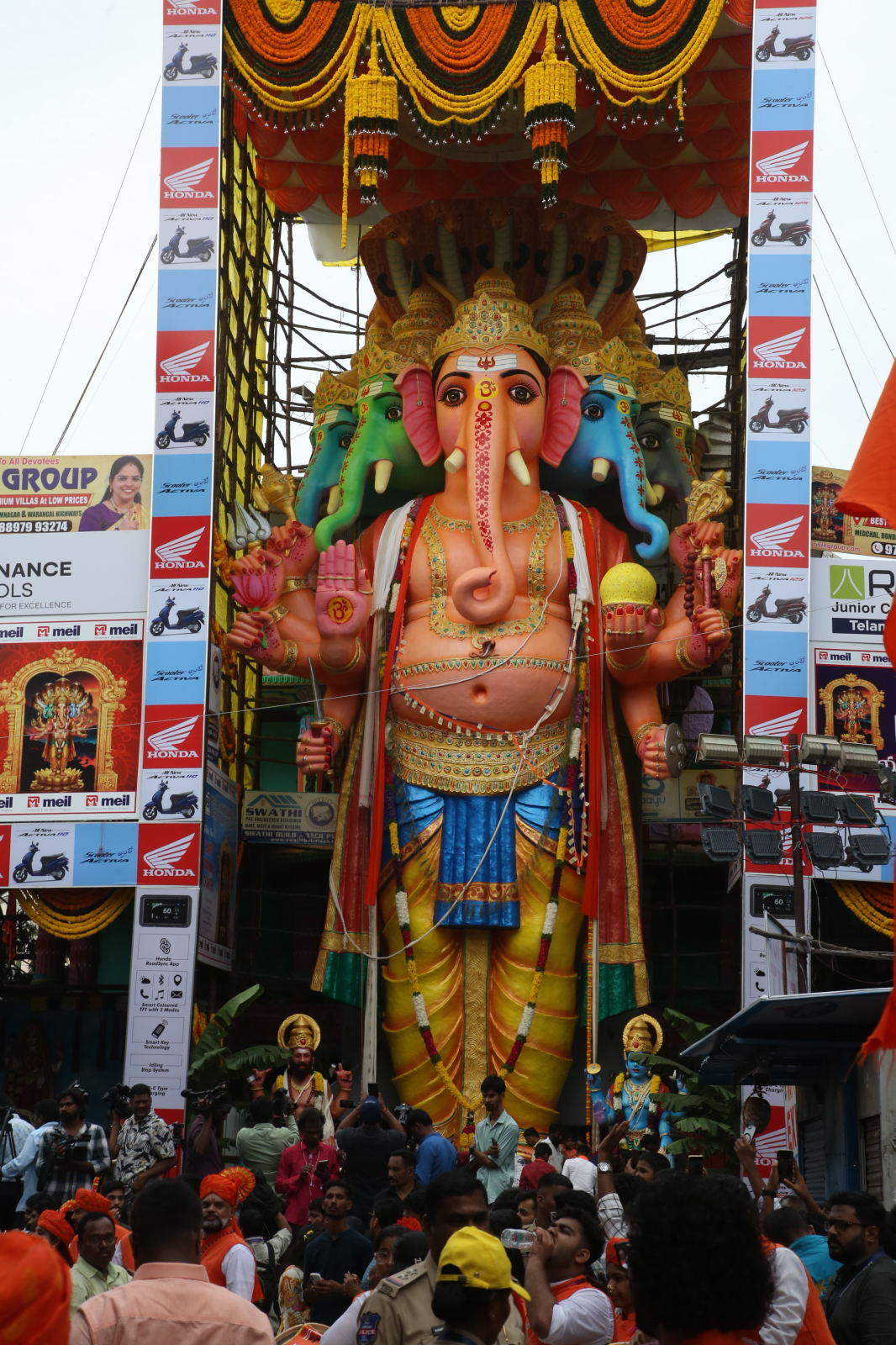 69 Feet Khairatabad Ganesh Idol 2026 Gallery Set 1 69 Feet Khairatabad Ganesh Idol 2026 Gallery Set 1