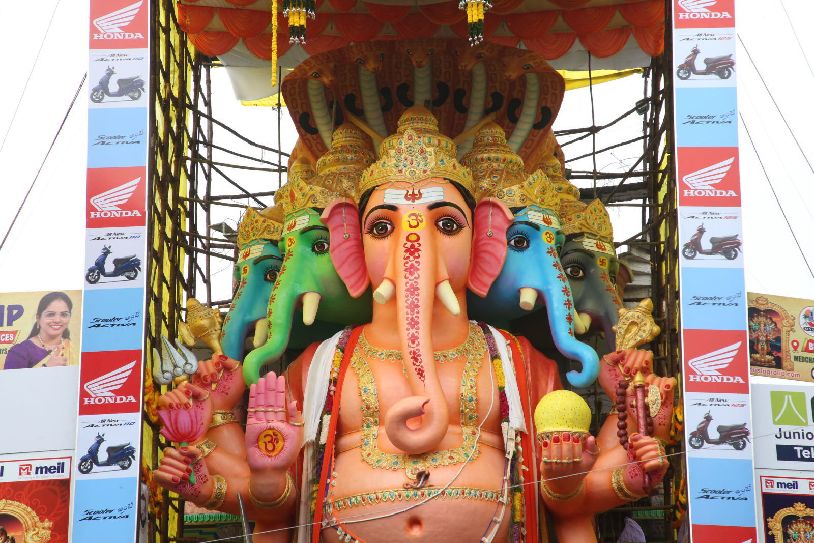 69 Feet Khairatabad Ganesh Idol 2026 Gallery Set 1 69 Feet Khairatabad Ganesh Idol 2026 Gallery Set 1