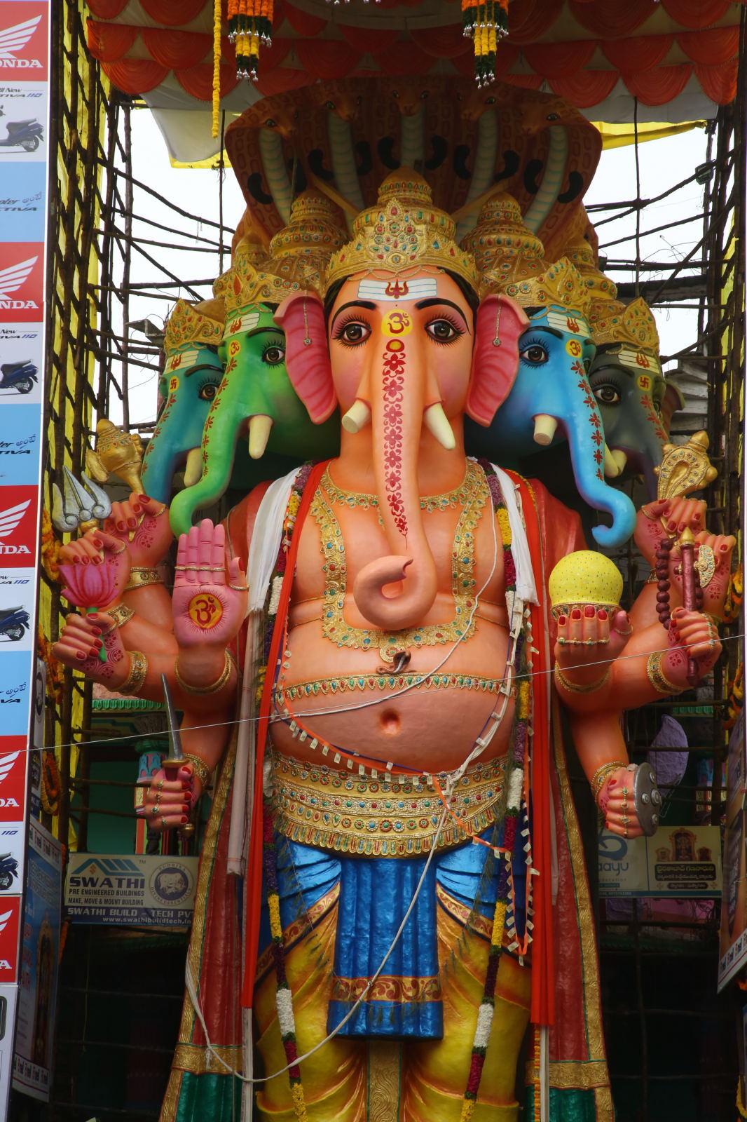 69 Feet Khairatabad Ganesh Idol 2026 Gallery Set 1 69 Feet Khairatabad Ganesh Idol 2026 Gallery Set 1