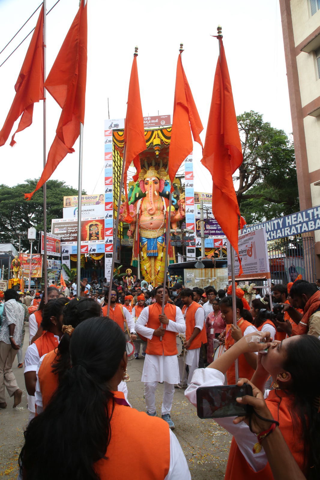 69 Feet Khairatabad Ganesh Idol 2026 Gallery Set 1 69 Feet Khairatabad Ganesh Idol 2026 Gallery Set 1