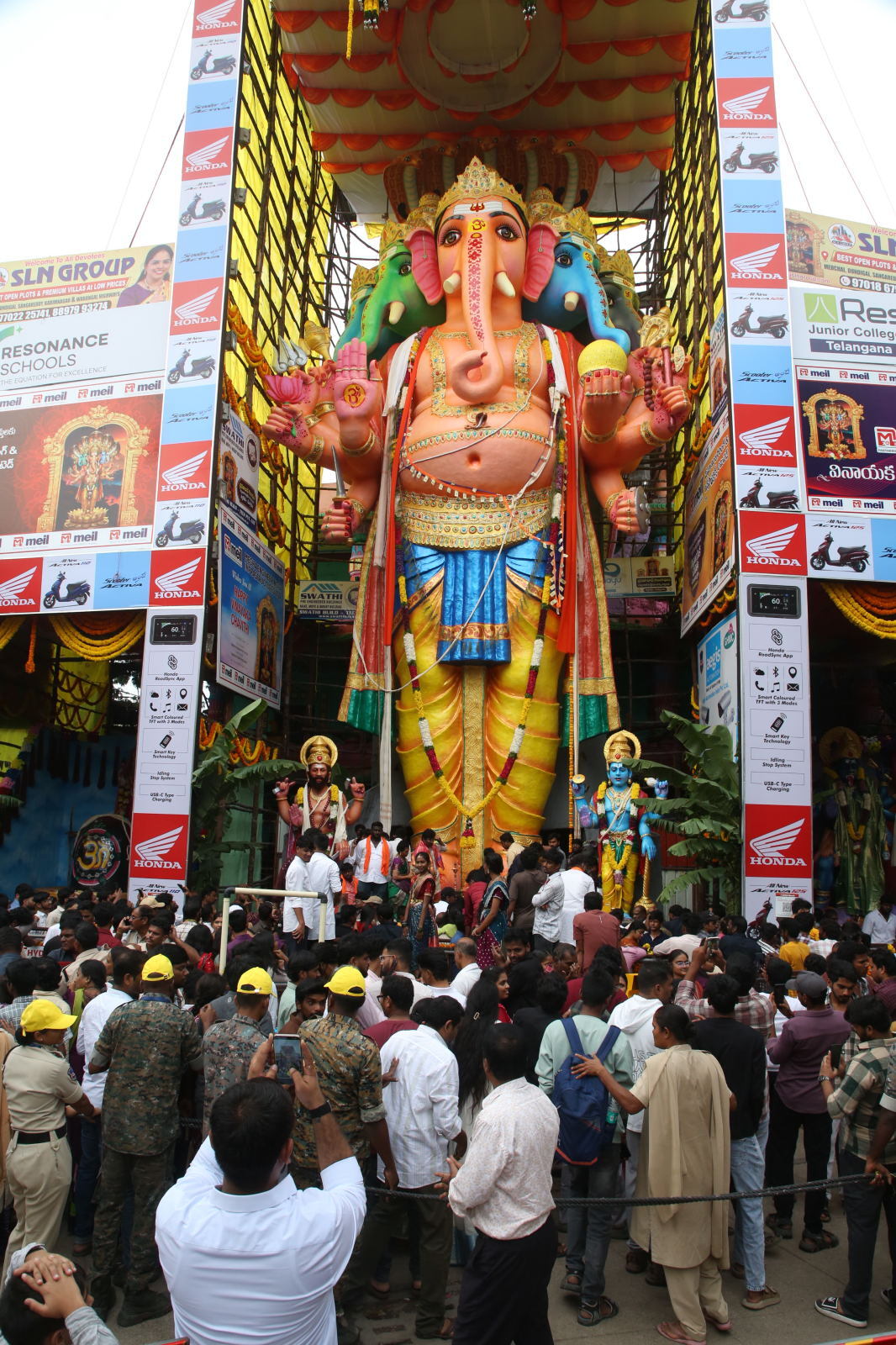 69 Feet Khairatabad Ganesh Idol 2026 Gallery Set 1 69 Feet Khairatabad Ganesh Idol 2026 Gallery Set 1
