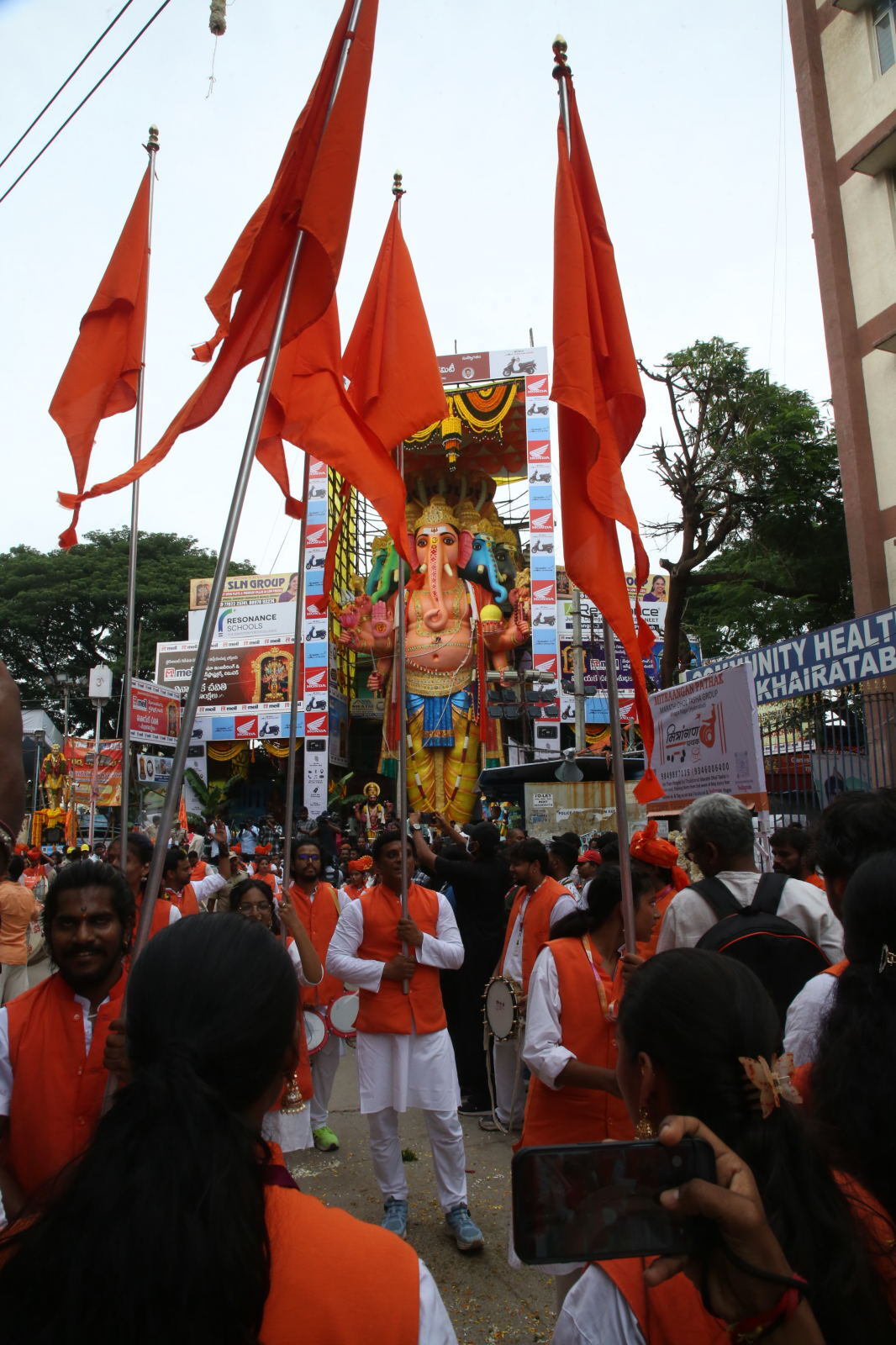 69 Feet Khairatabad Ganesh Idol 2026 Gallery Set 1 69 Feet Khairatabad Ganesh Idol 2026 Gallery Set 1