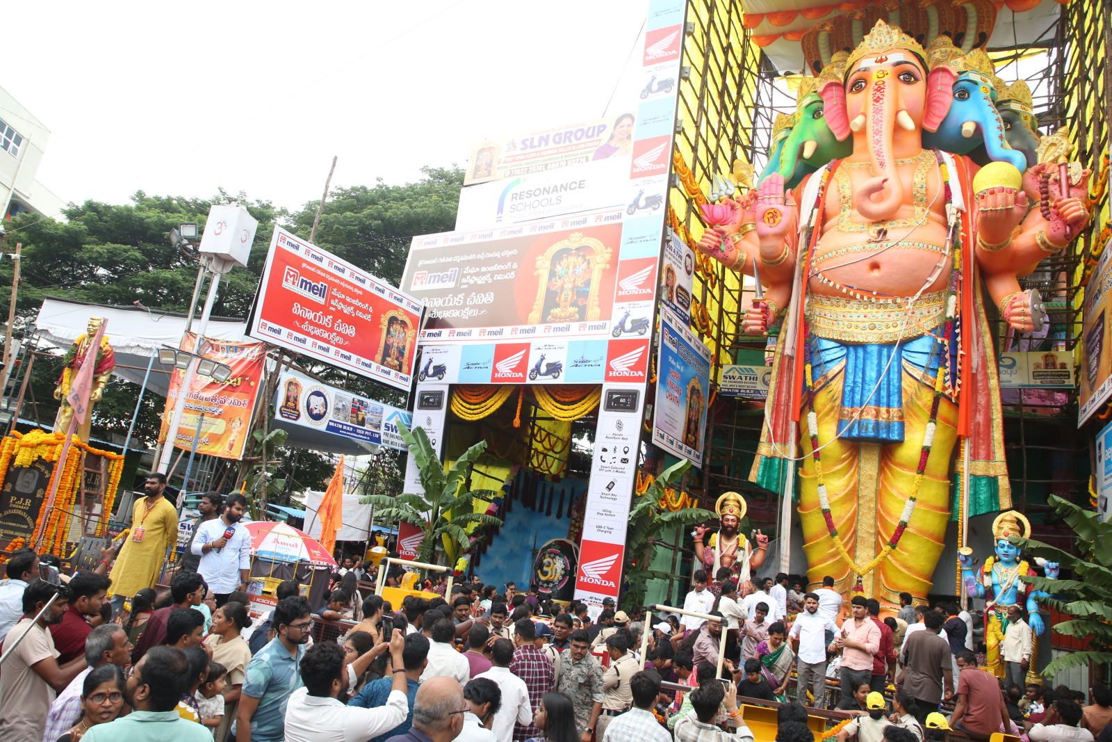 69 Feet Khairatabad Ganesh Idol 2026 Gallery Set 1 69 Feet Khairatabad Ganesh Idol 2026 Gallery Set 1