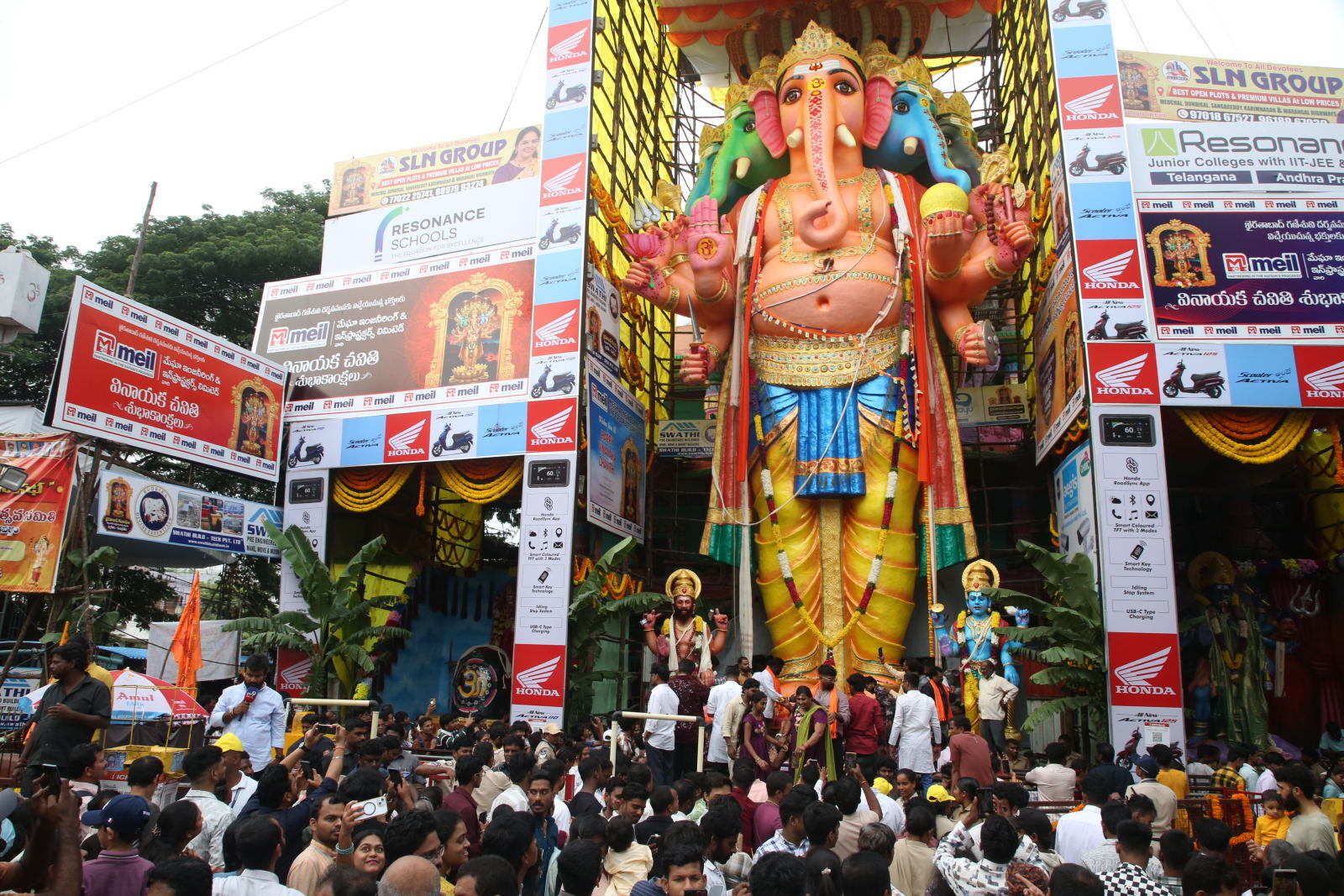 69 Feet Khairatabad Ganesh Idol 2026 Gallery Set 1 69 Feet Khairatabad Ganesh Idol 2026 Gallery Set 1