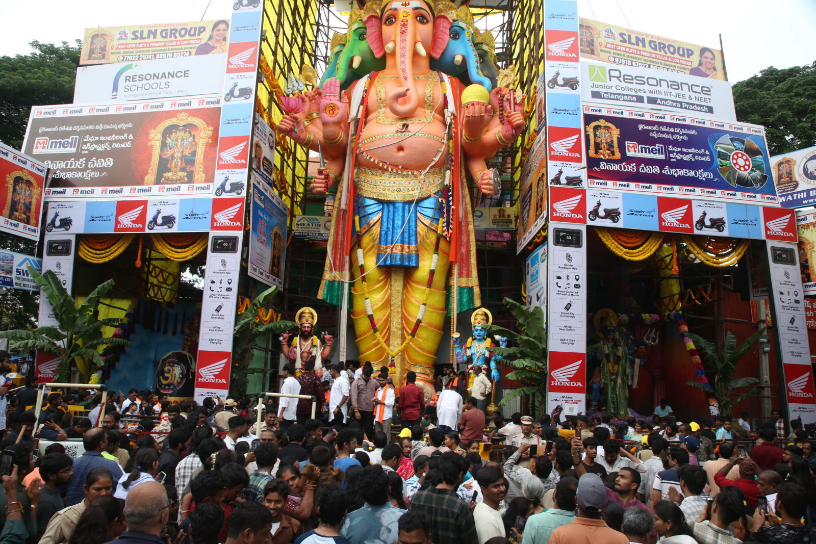 69 Feet Khairatabad Ganesh Idol 2026 Gallery Set 1 69 Feet Khairatabad Ganesh Idol 2026 Gallery Set 1