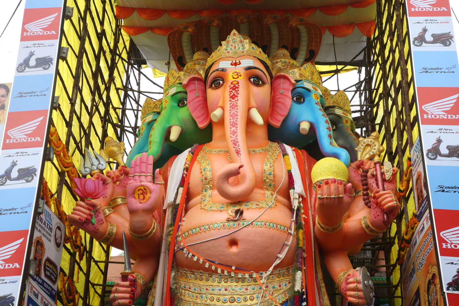69 Feet Khairatabad Ganesh Idol 2026 Gallery Set 1 69 Feet Khairatabad Ganesh Idol 2026 Gallery Set 1