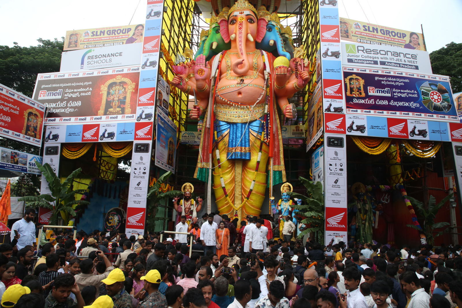 69 Feet Khairatabad Ganesh Idol 2026 Gallery Set 1 69 Feet Khairatabad Ganesh Idol 2026 Gallery Set 1
