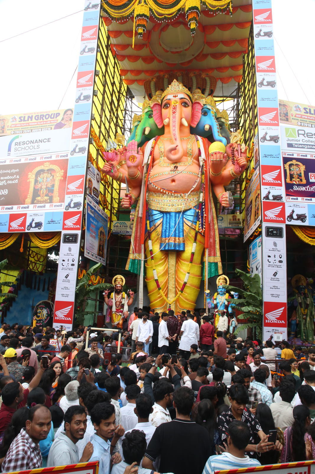 69 Feet Khairatabad Ganesh Idol 2026 Gallery Set 1 69 Feet Khairatabad Ganesh Idol 2026 Gallery Set 1