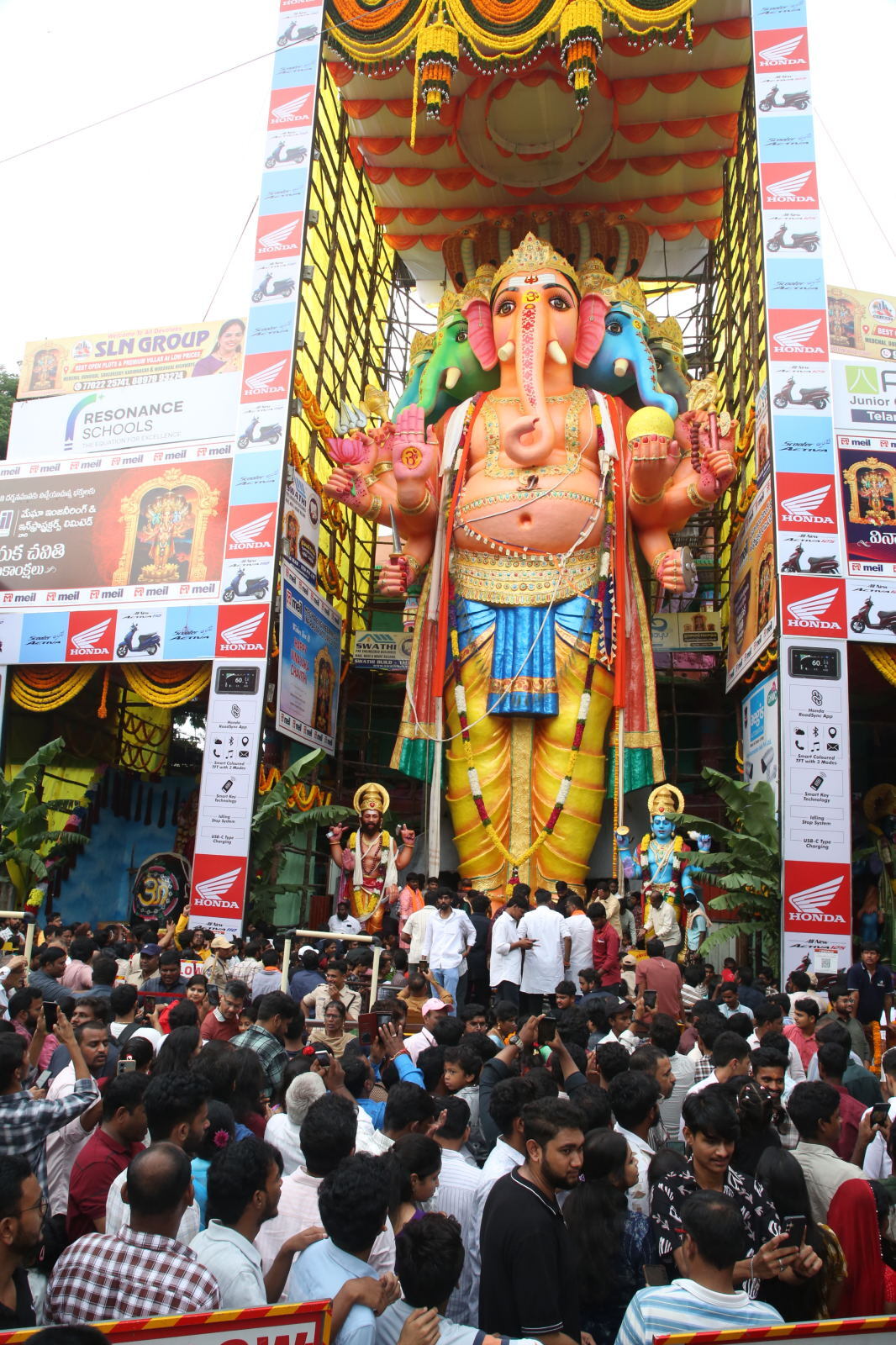 69 Feet Khairatabad Ganesh Idol 2026 Gallery Set 1 69 Feet Khairatabad Ganesh Idol 2026 Gallery Set 1